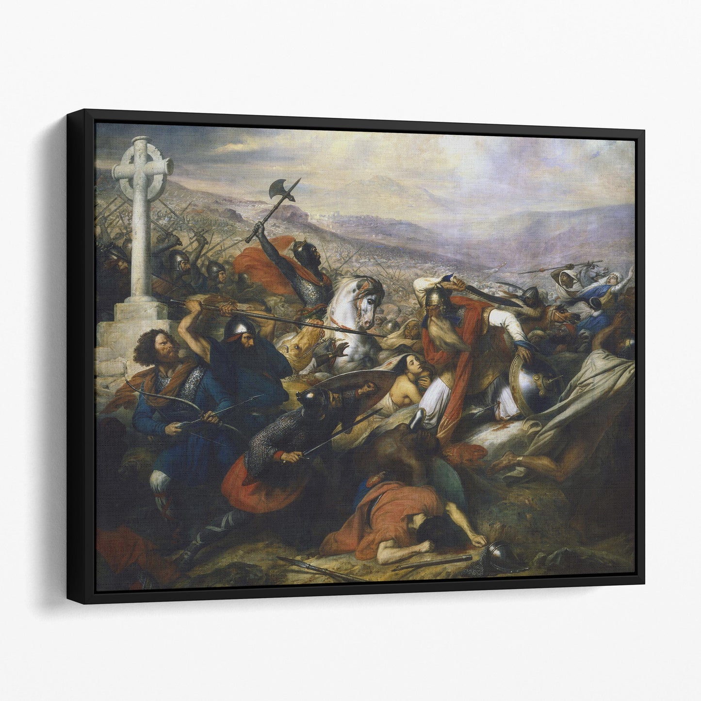 Charles de Steuben - Bataille de Poitiers en Octobre 732 (Battle of Poitiers in October 732)