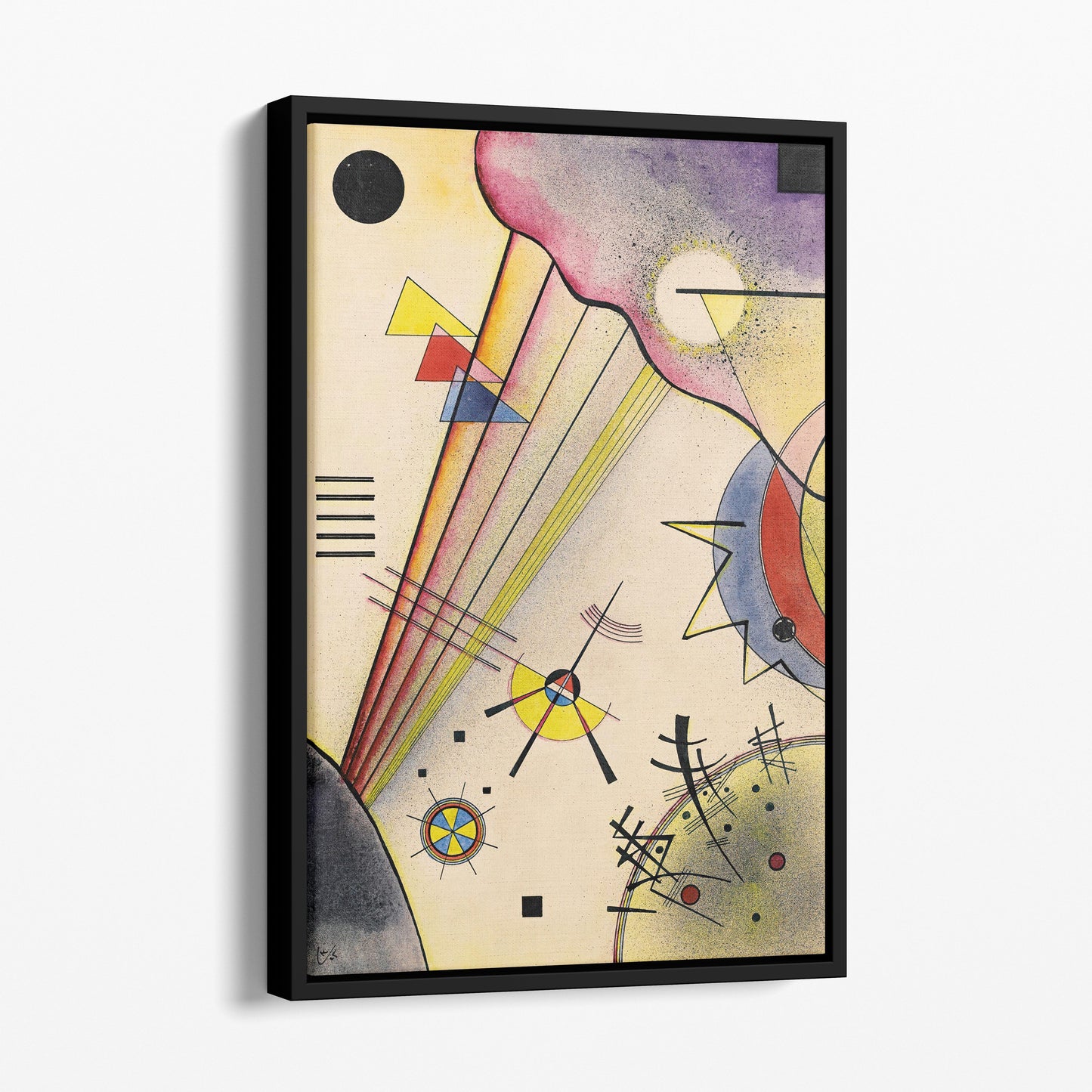 Deutliche Verbindung (Clear Connection) (1925) - Kandinsky