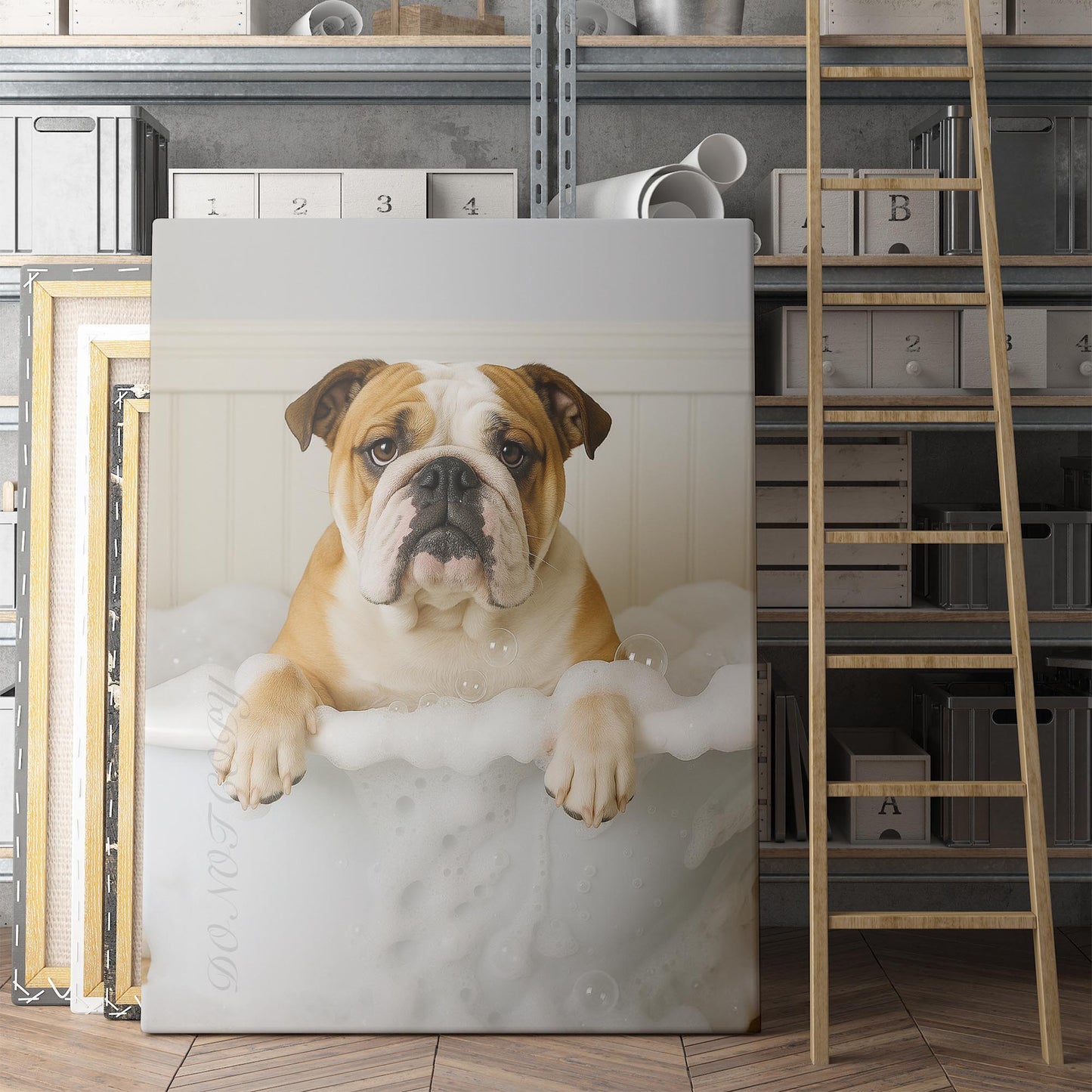 Bulldog Bubble Bath
