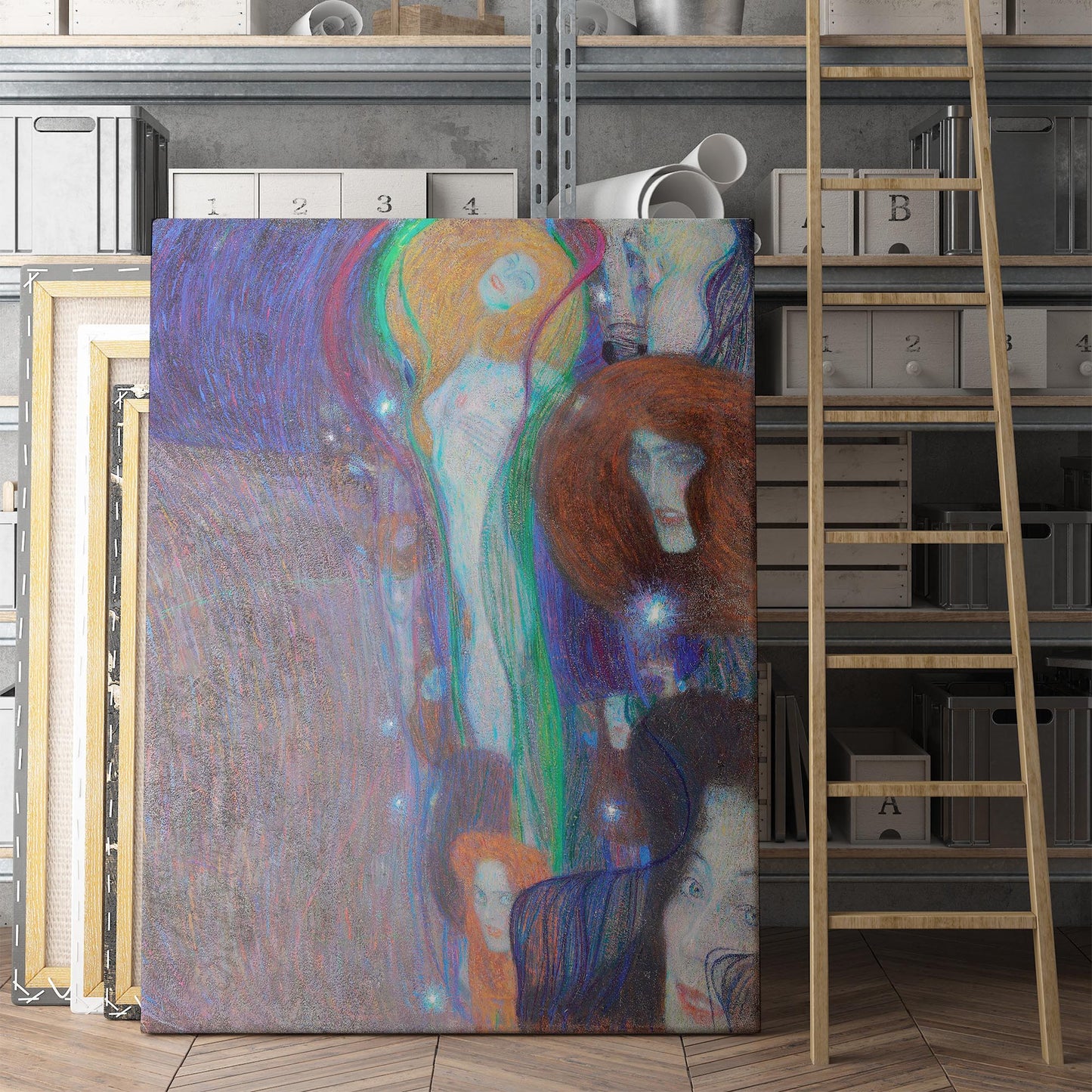 Will-O'-The-Wisps by Gustav Klimt