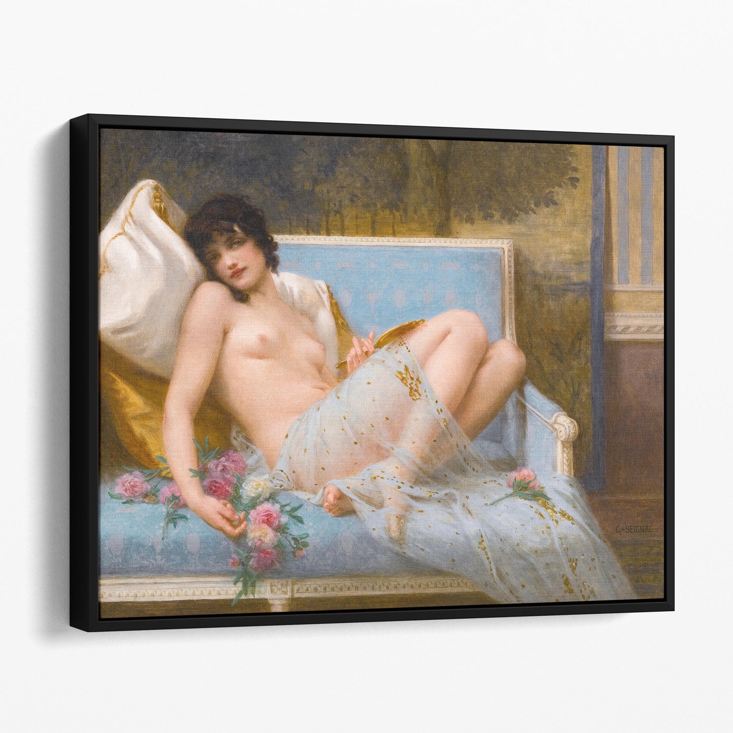 Reclining Odalisque by Guillaume Seignac