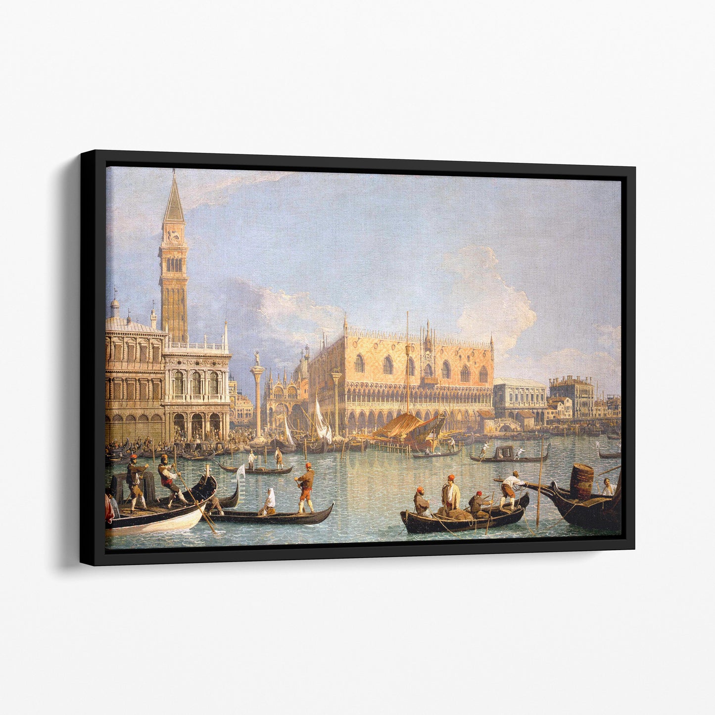 View of the Ducal Palace in Venice by Canaletto