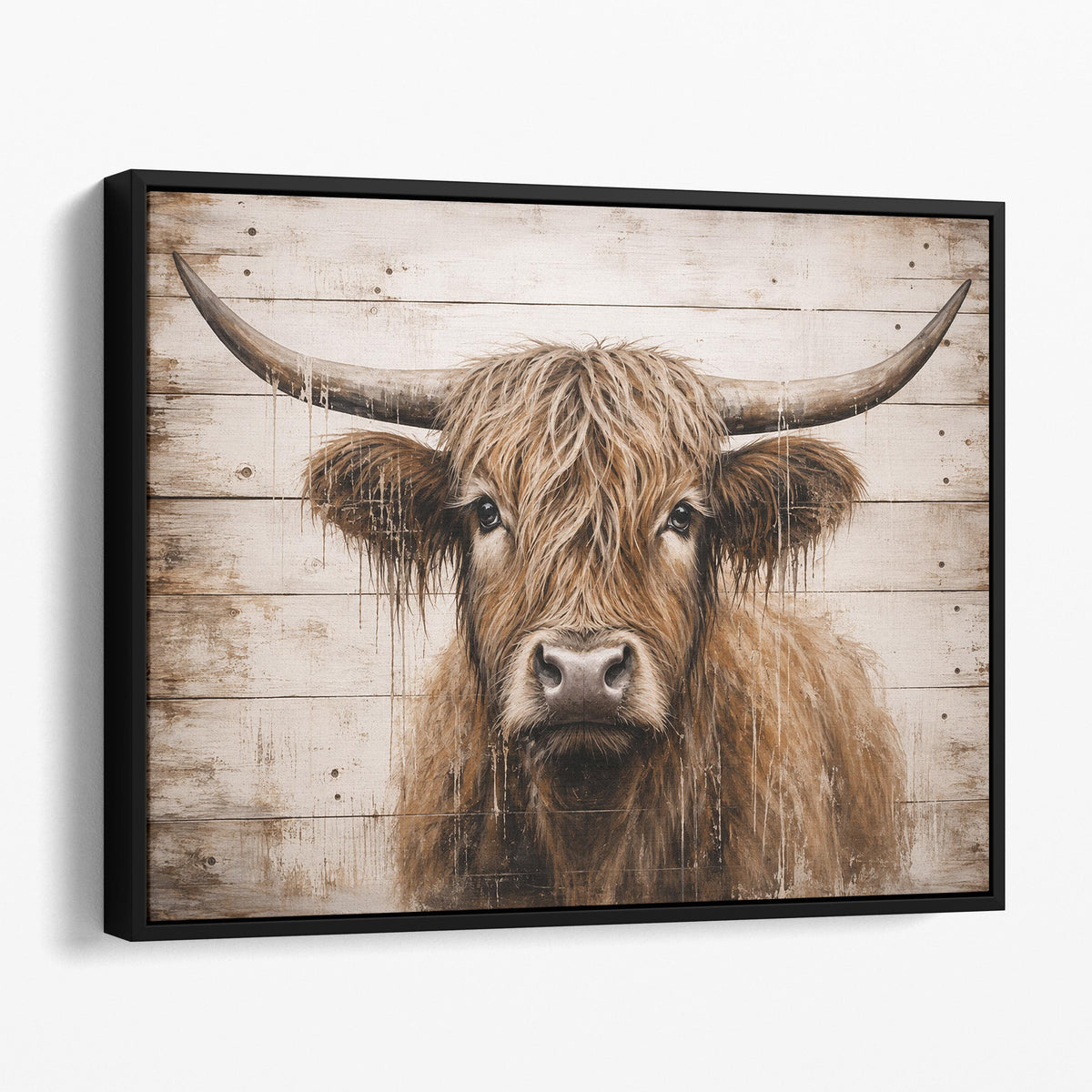 Rustic Highland Cow