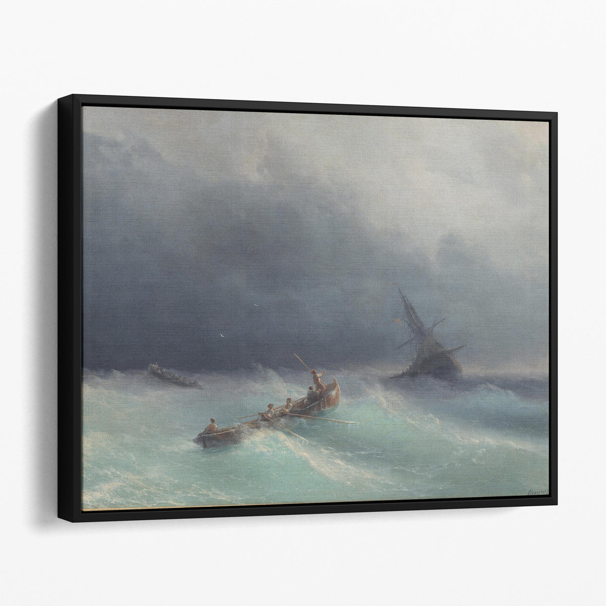 Storm at Sea 1873  - Ivan Aivazovsky