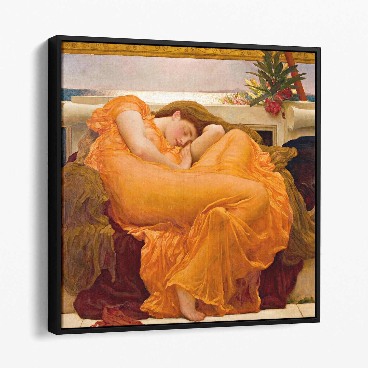 Flaming June by Frederic Lord Leighton