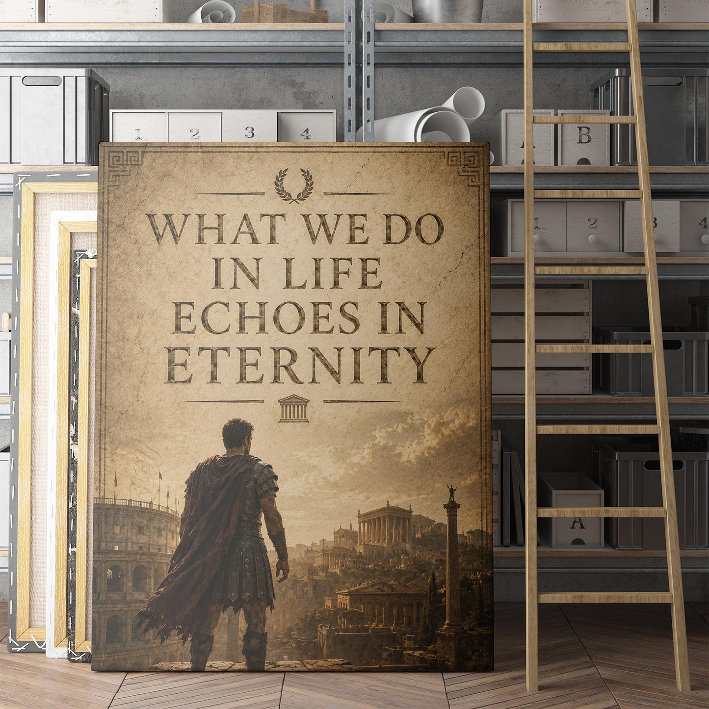 What We Do In Life Echoes In Eternity