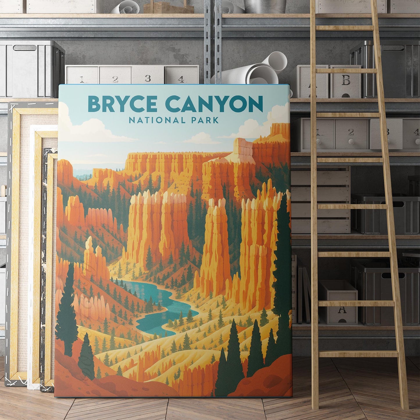 Bryce Canyon Utah Travel Poster