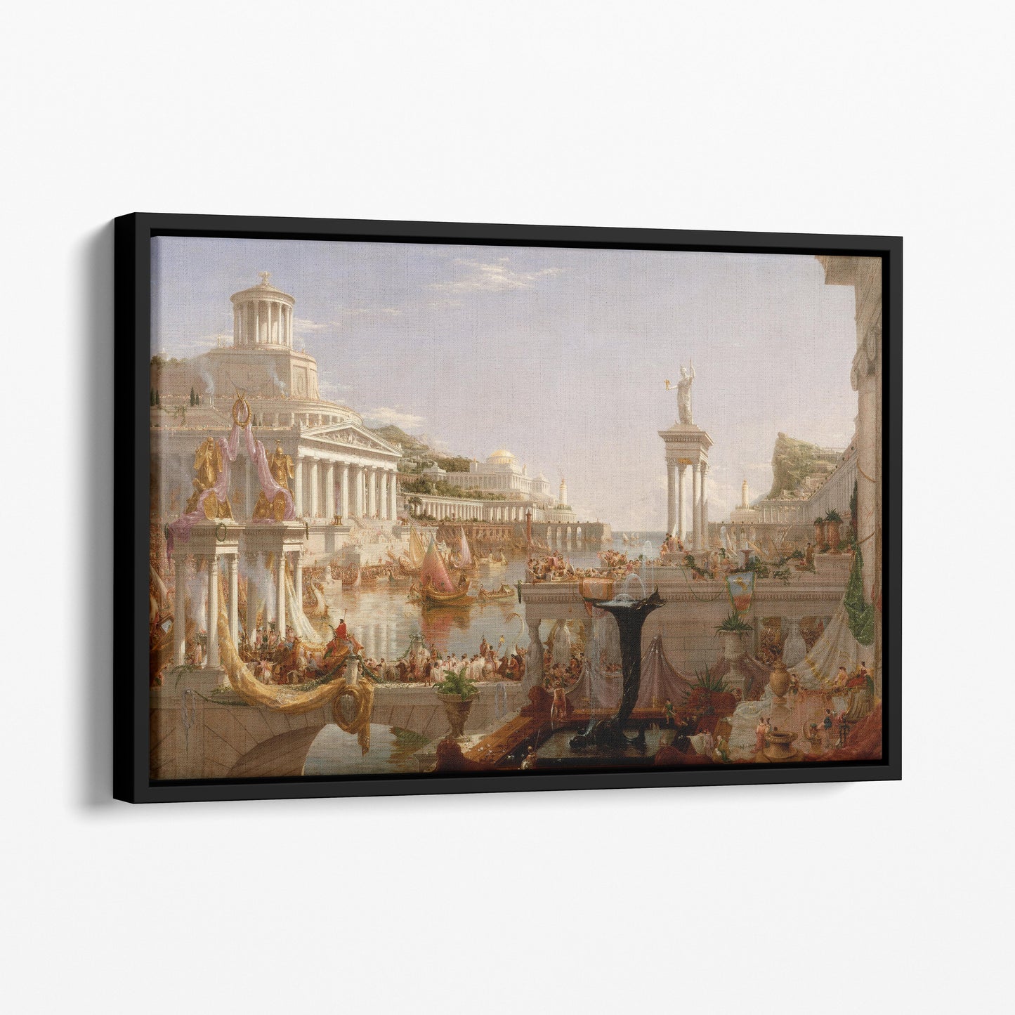 The Course of Empire - The Consummation of Empire by Thomas Cole