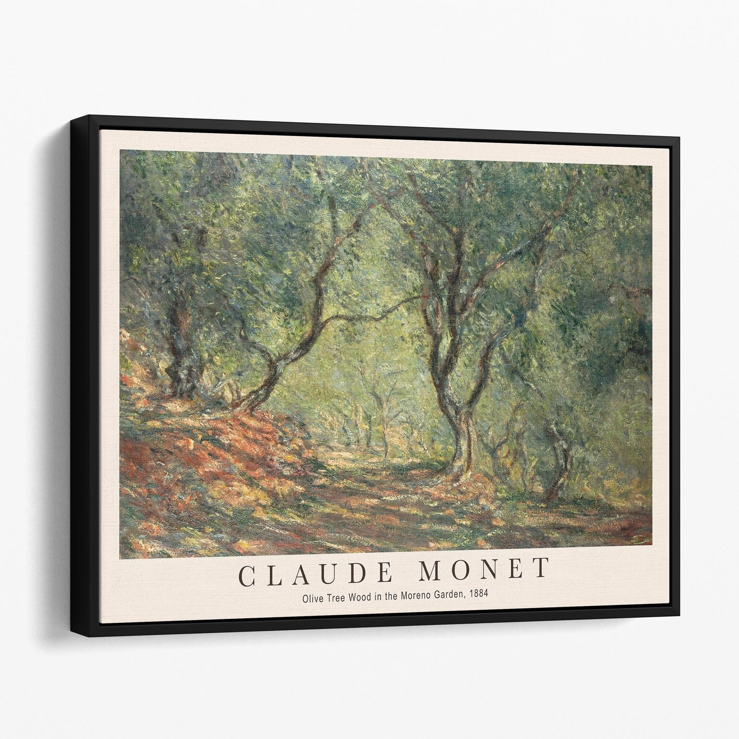 Claude Monet - Olive Tree Wood in the Moreno Garden