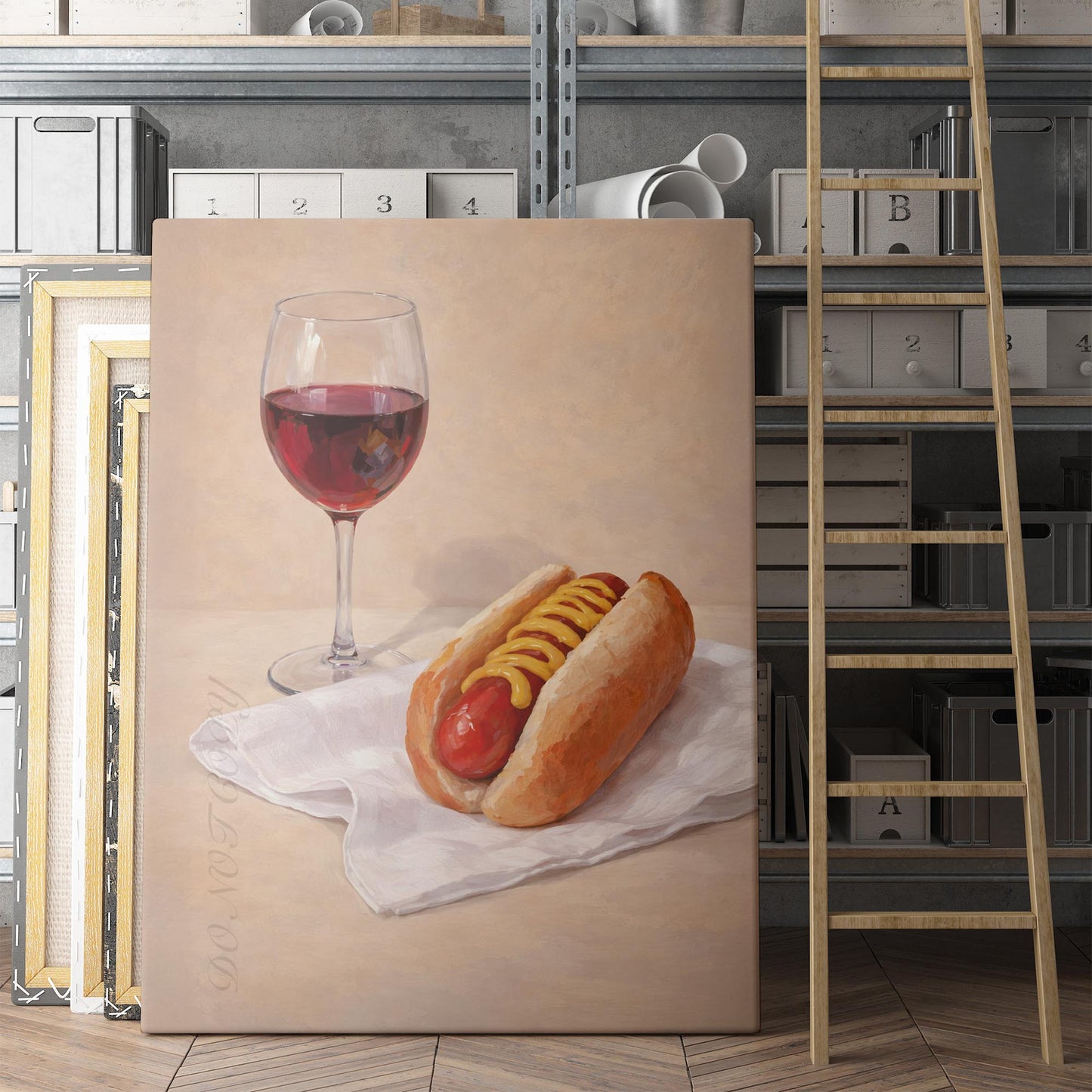 Red Wine & A Hot Dog