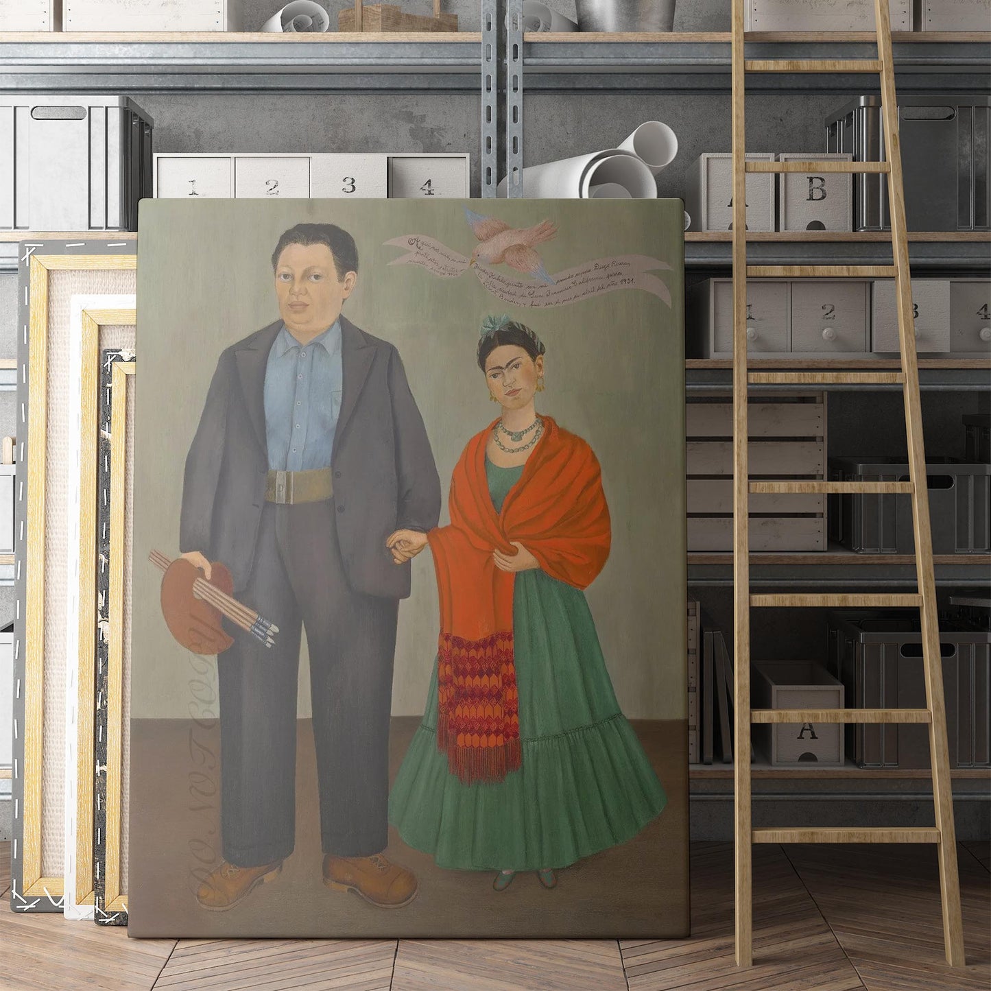 Frieda and Diego Rivera - Frida Kahlo