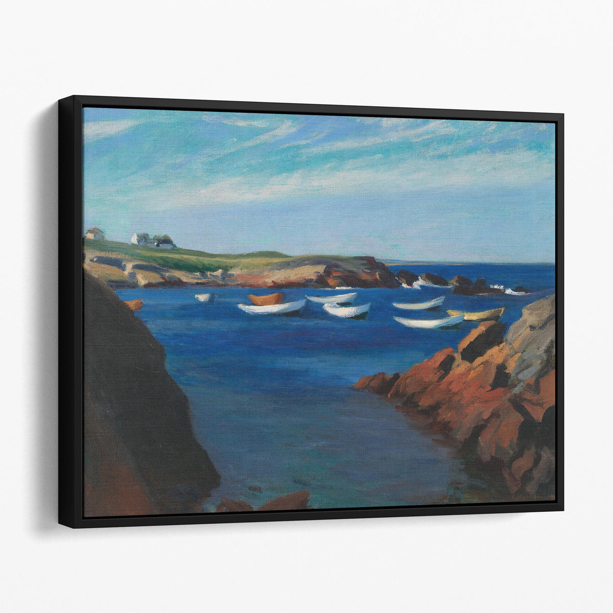 The Dories, Ogunquit, 1914 by Edward Hopper