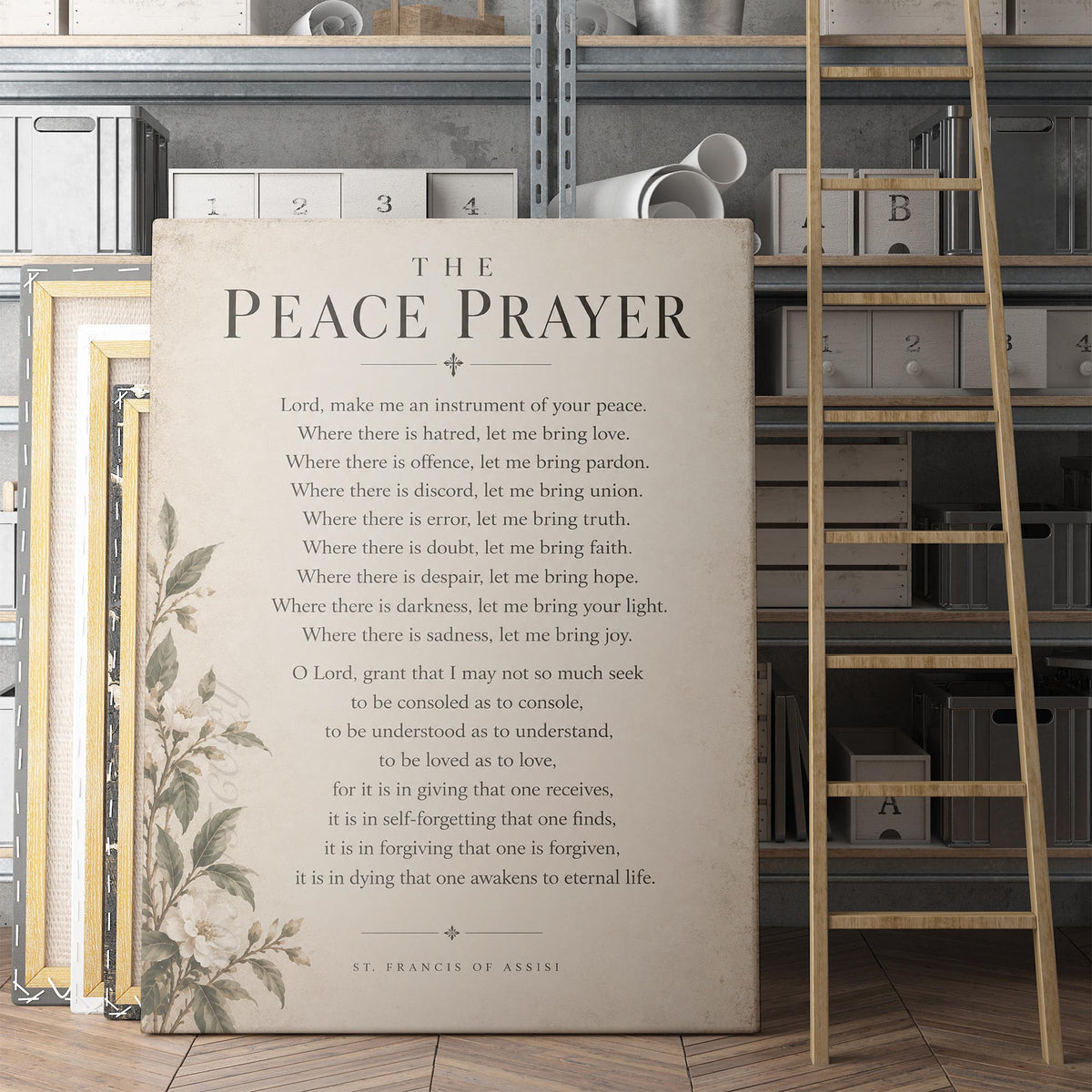 The Peace Prayer - Prayer of St Francis