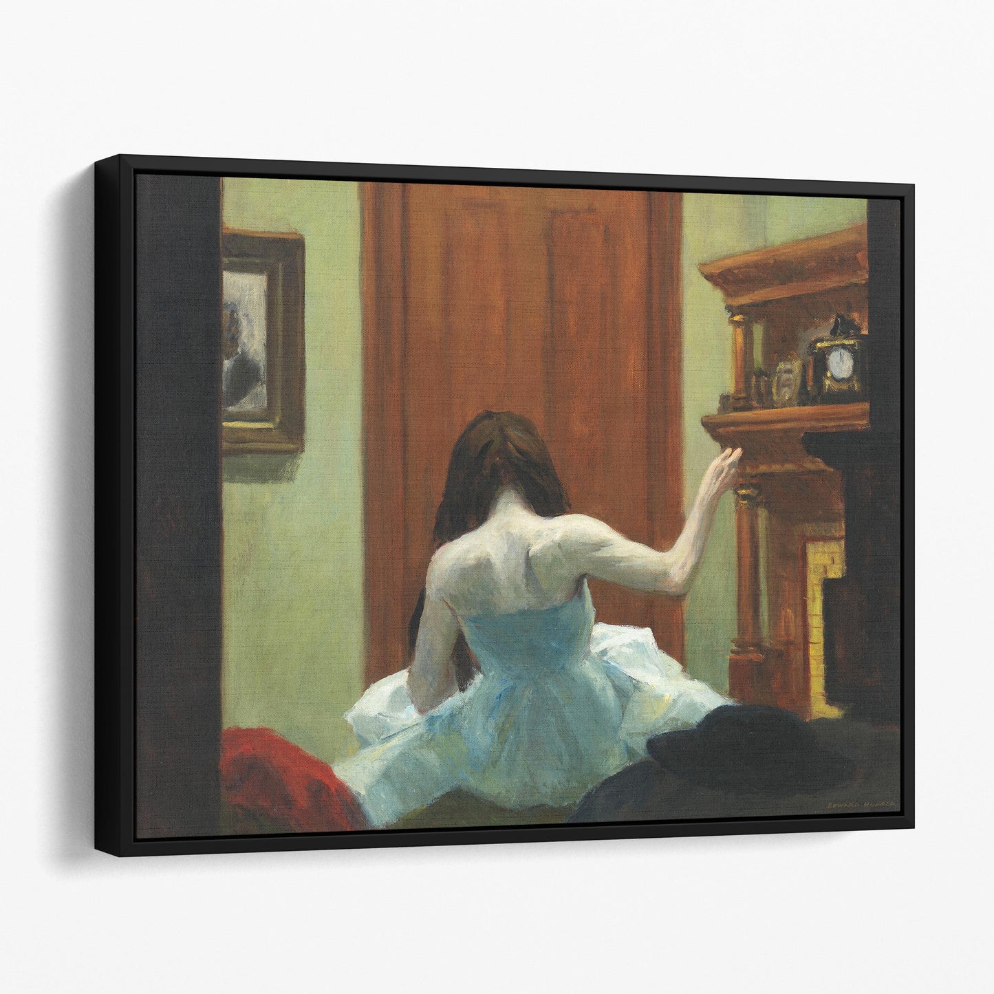 New York Interior 1921 by Edward Hopper