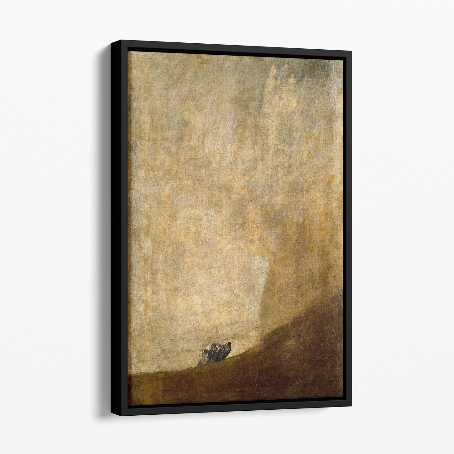 The Dog by Francisco Goya