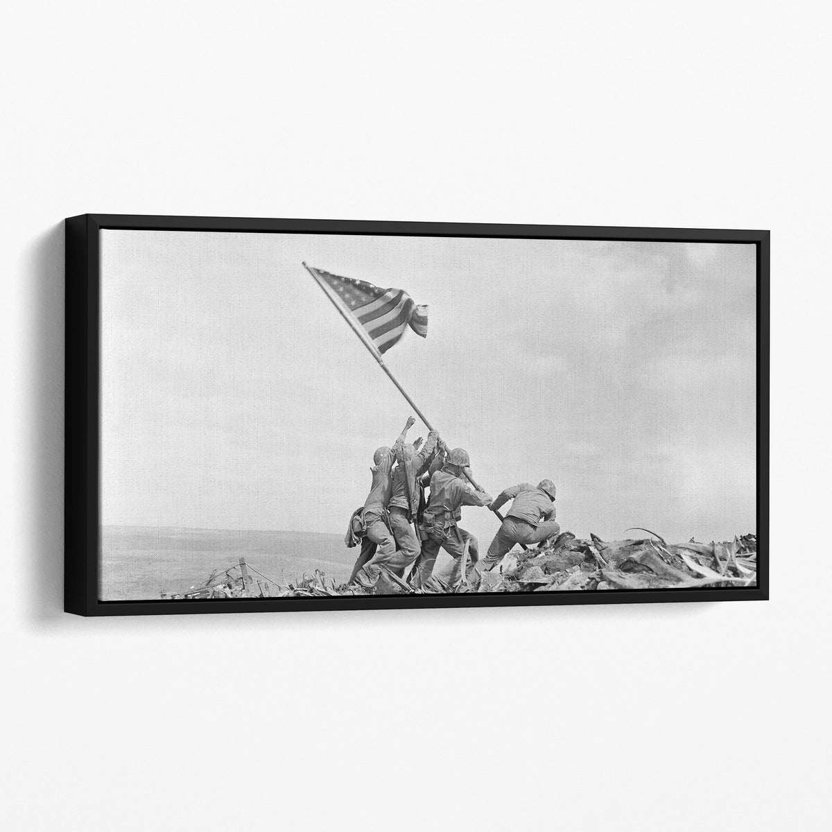 Raising the Flag on Iwo Jima, World War Two