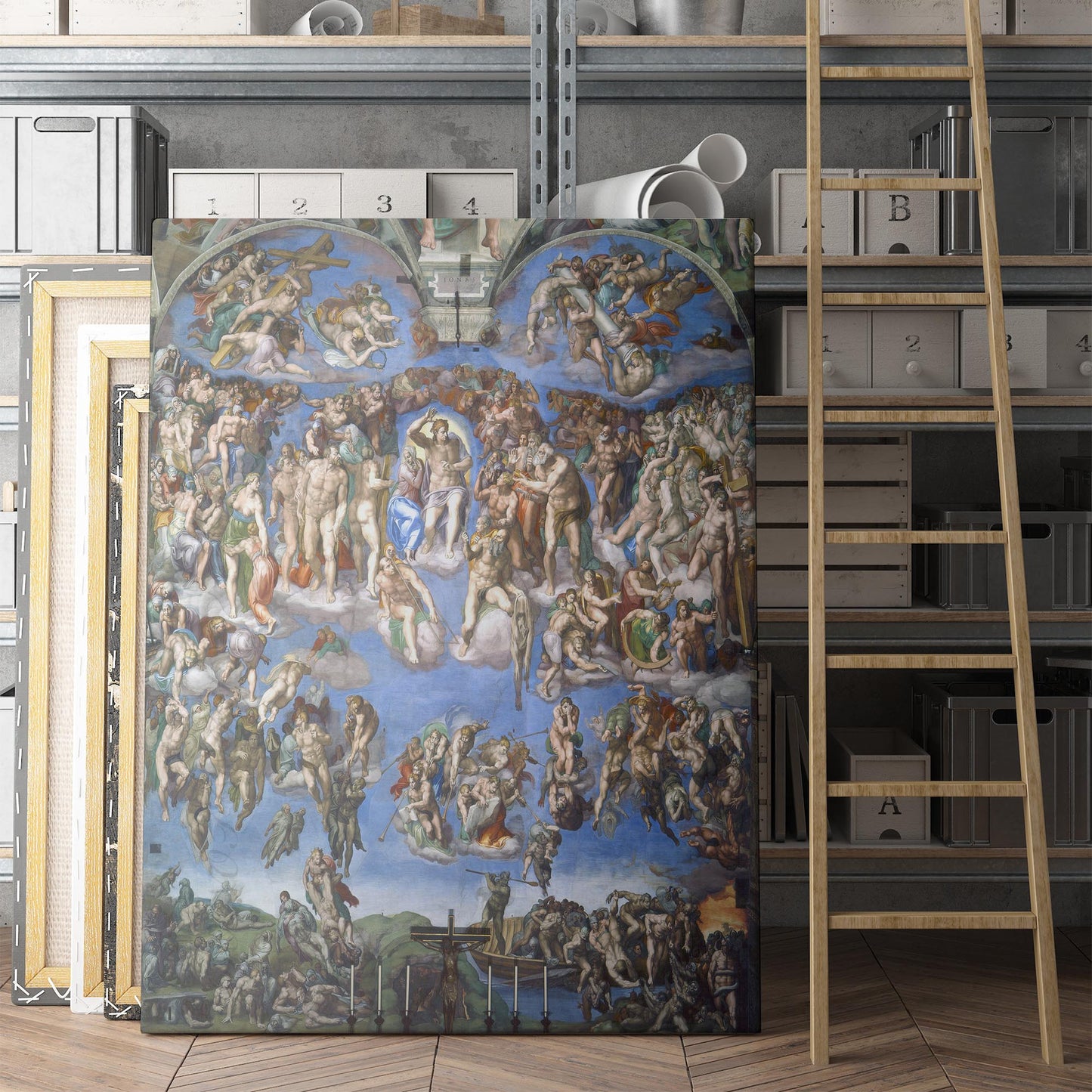 The Last Judgement by Michelangelo