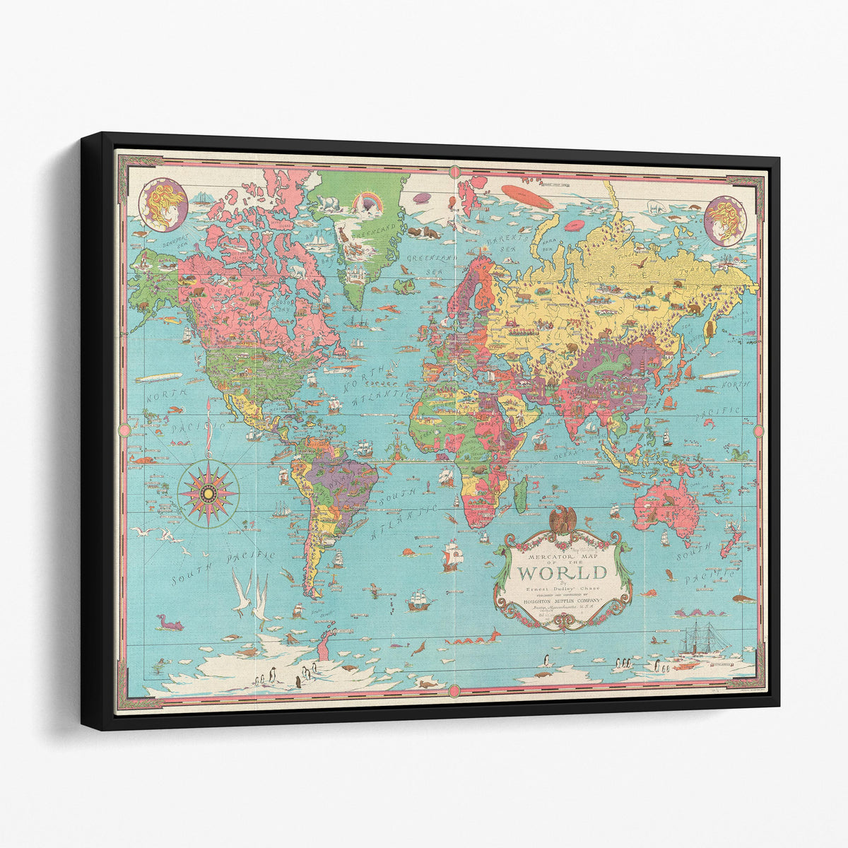 Mercator Map of the World