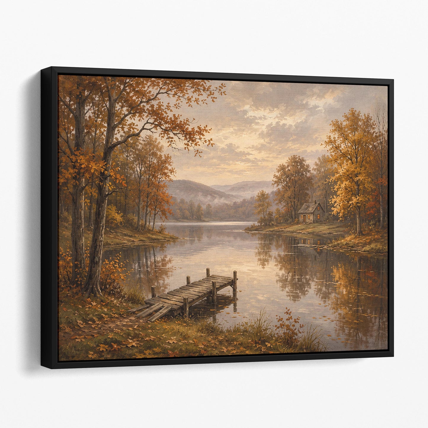 Autumn Lake Landscape