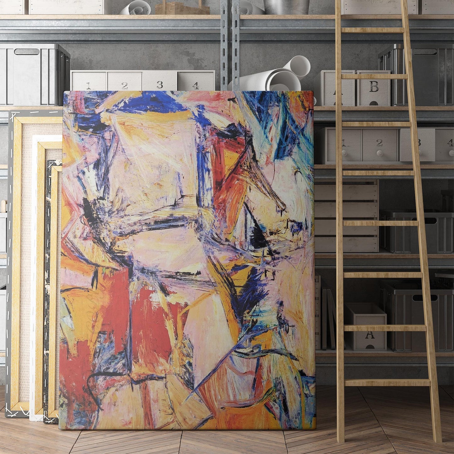 Interchange by Willem de Kooning