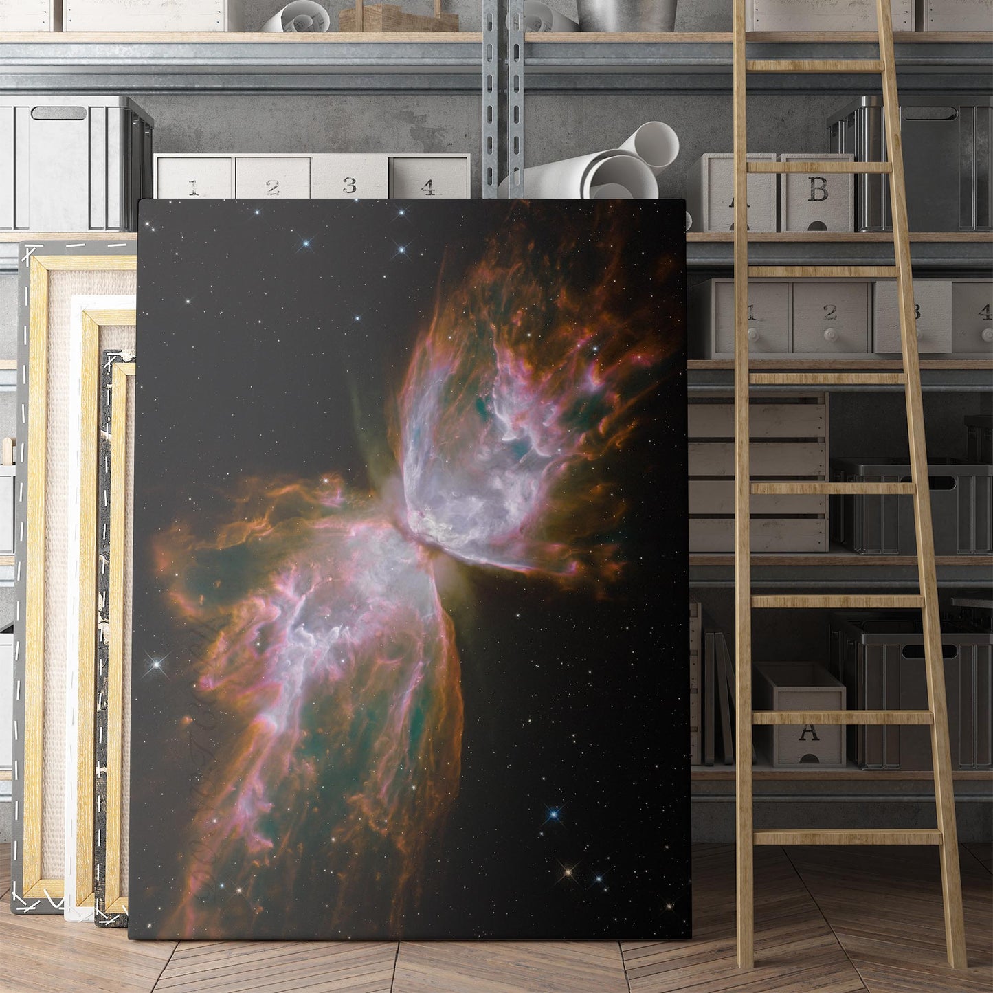 Hubble Telescope Butterfly Nebula NGC 6302 NASA