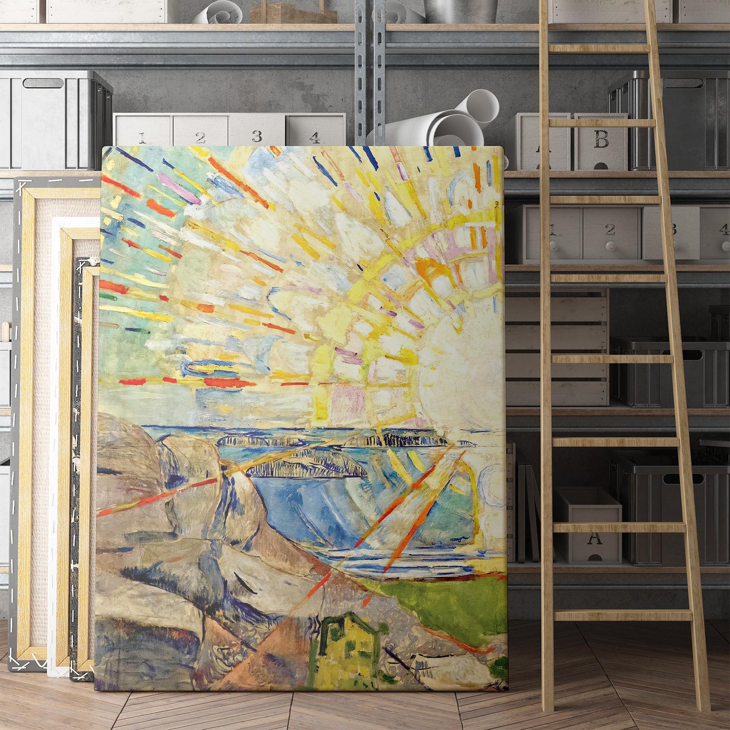 The Sun, 1909 by Edvard Munch