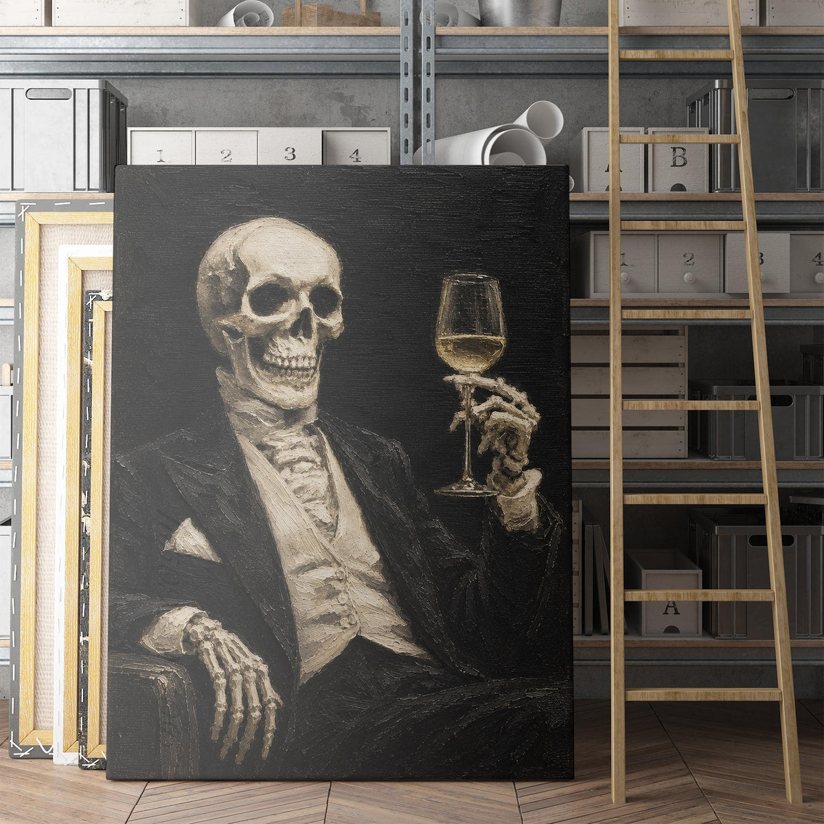 Skeleton Champagne