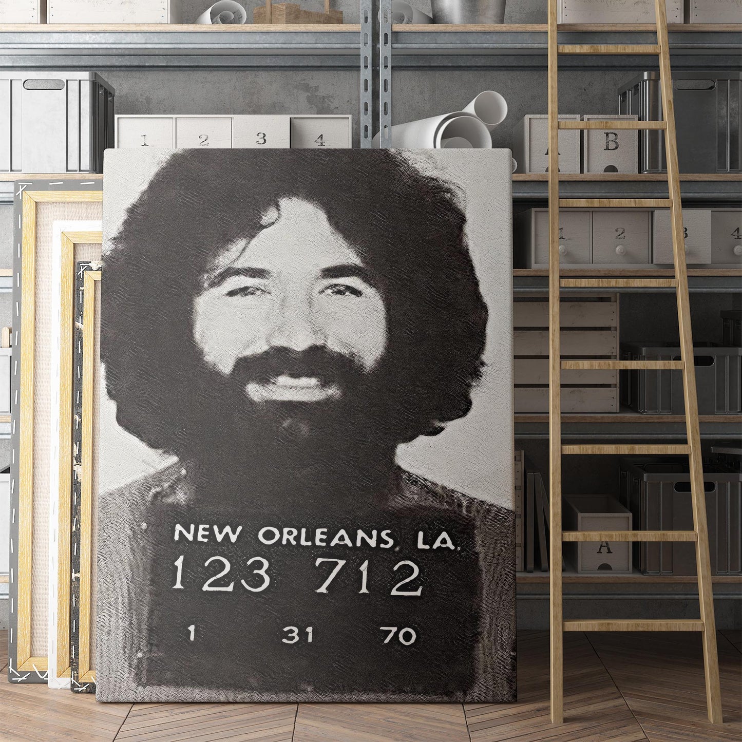 Jerry Garcia Mugshot