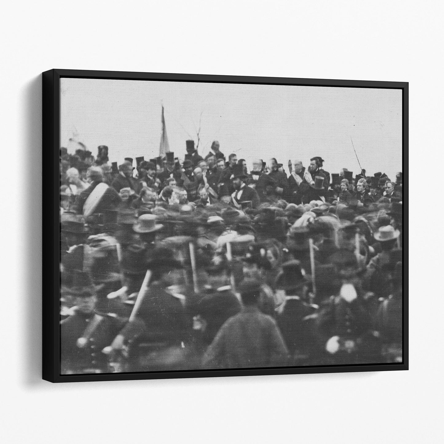 Abraham Lincoln Making The Gettysburg Address