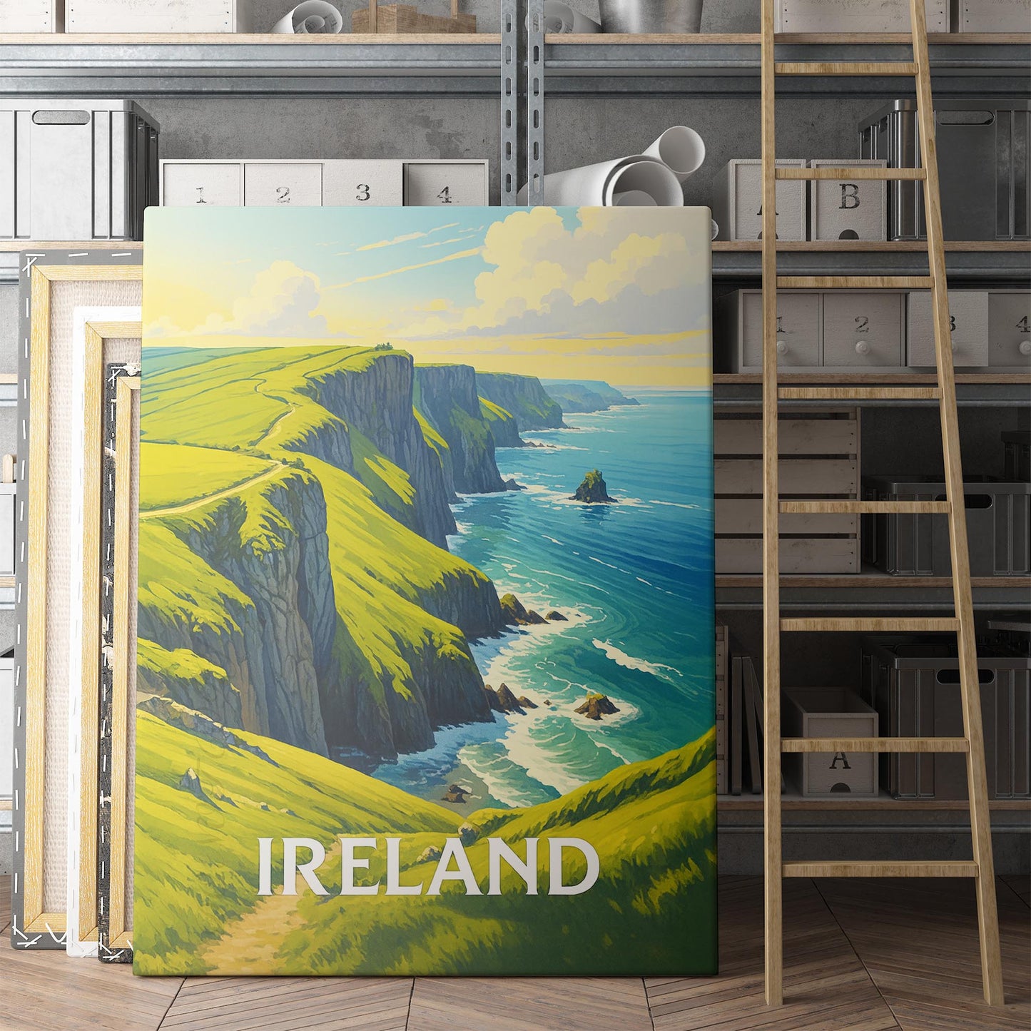 Ireland Travel Poster