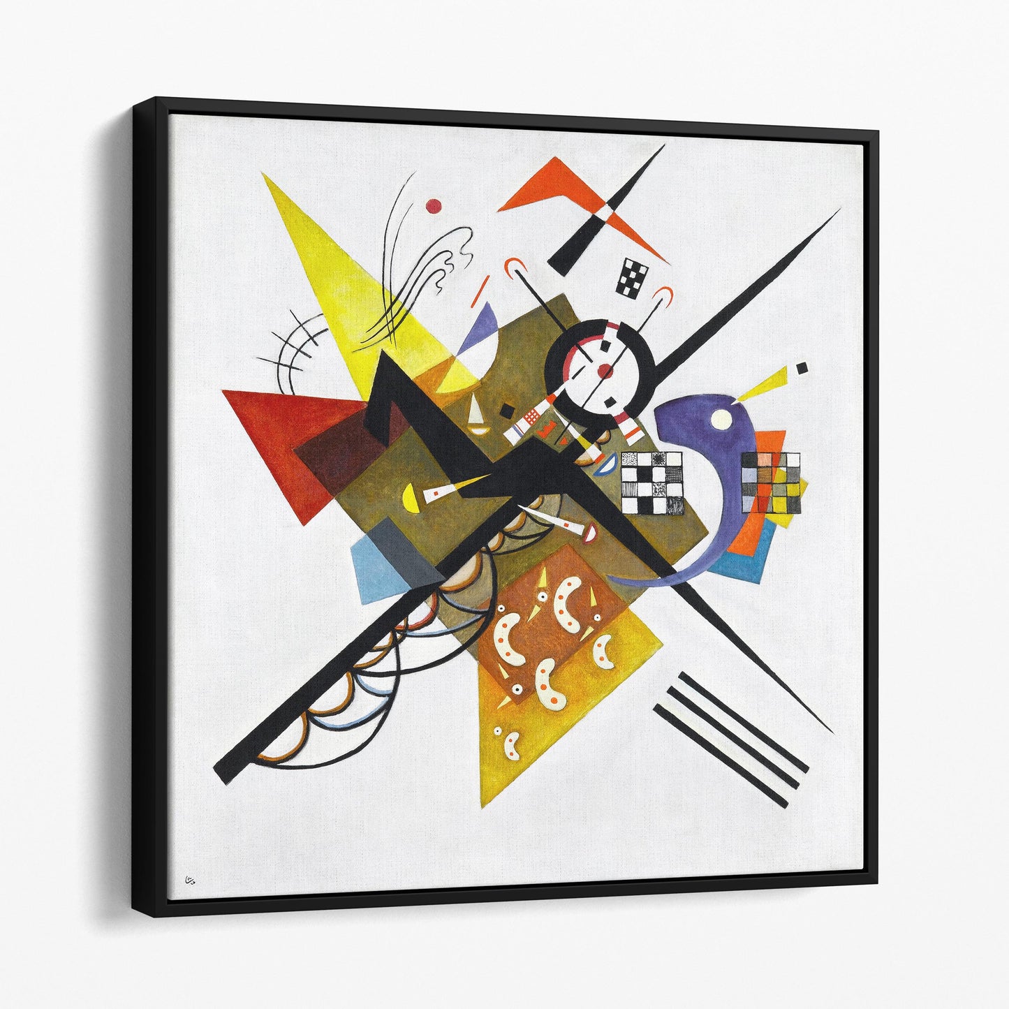 On White II, 1923 by Kandinsky
