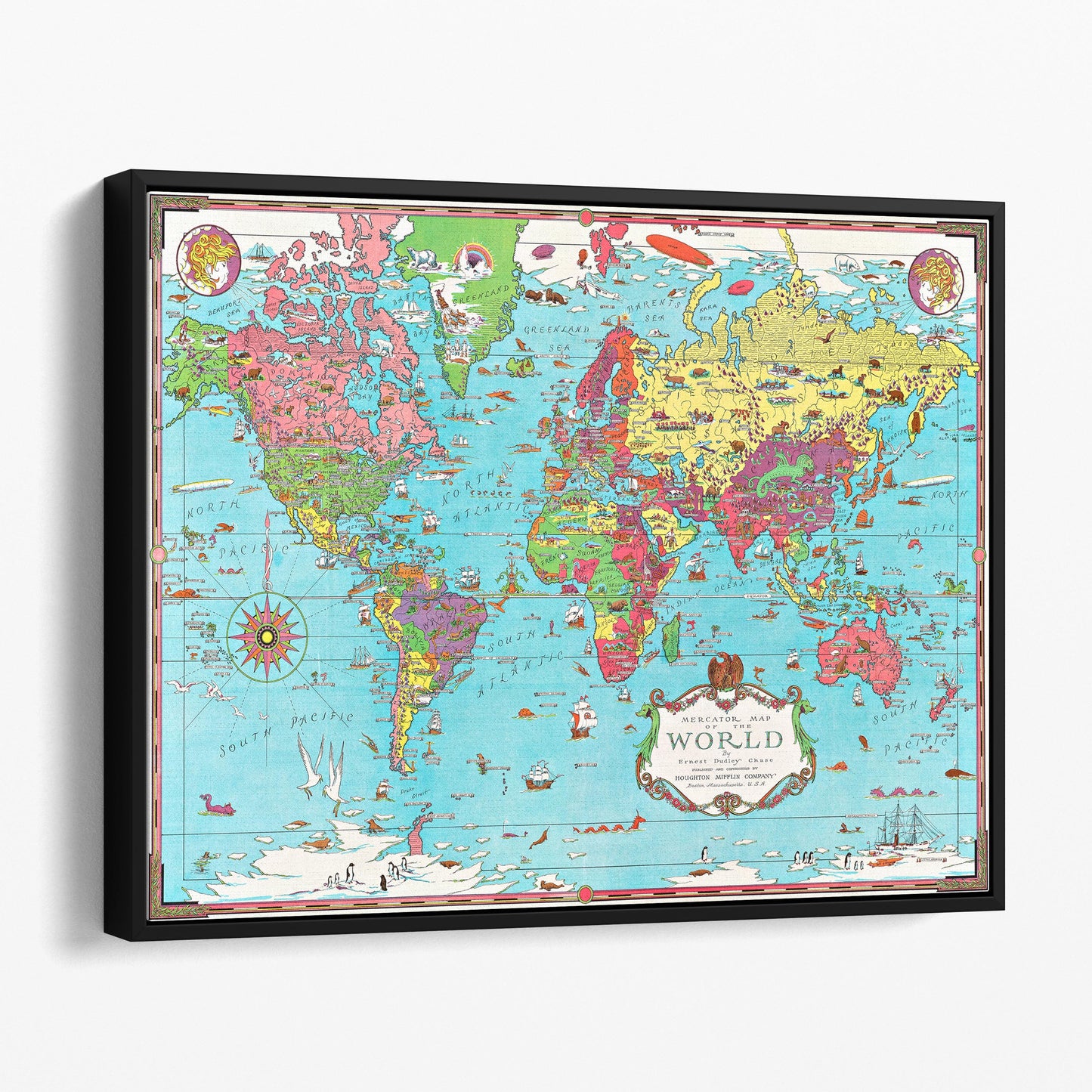 Mercator Map of the World (1931)