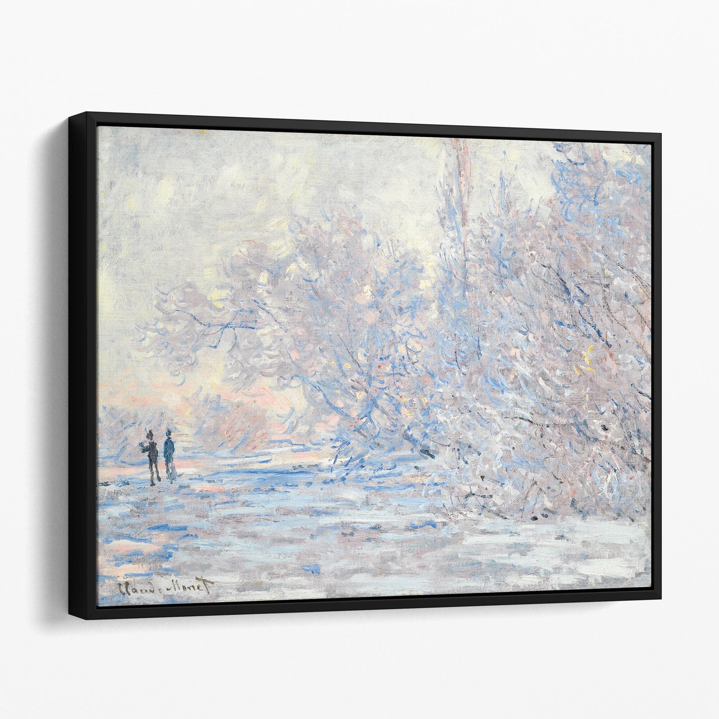 Frost at Giverny - Claude Monet