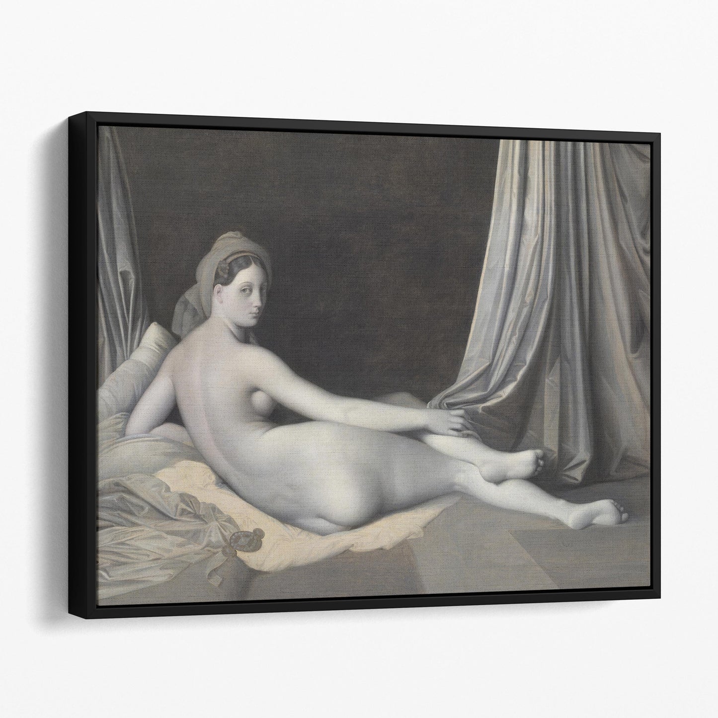 Odalisque in Grisaille by Jean Auguste Dominique Ingres