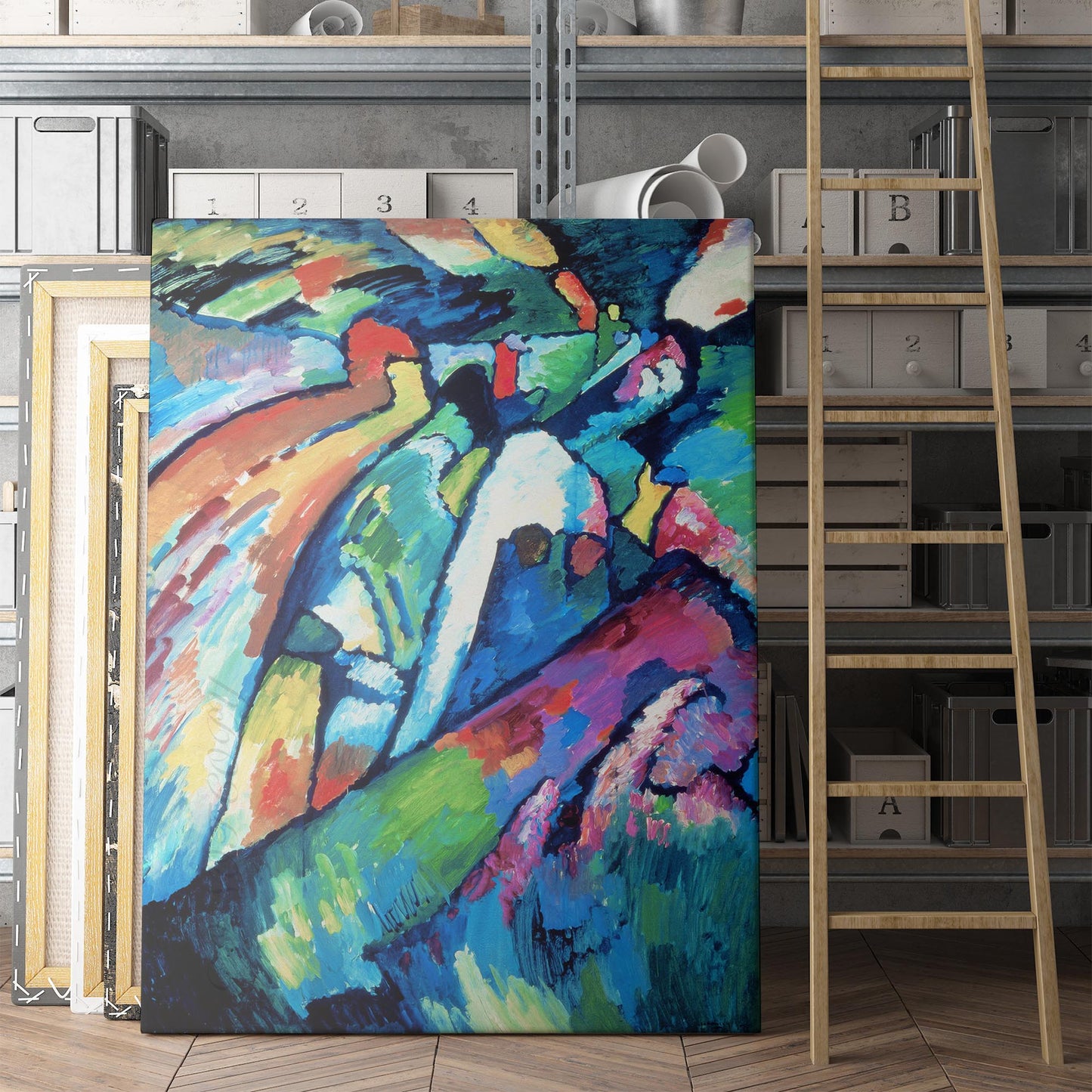 Improvisation 7 by Kandinsky