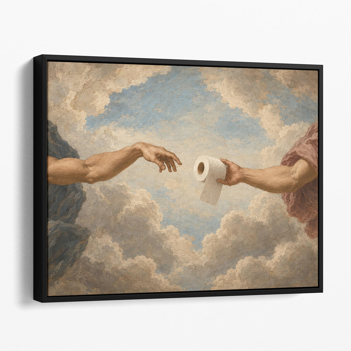The Creation of Adam Toilet Paper