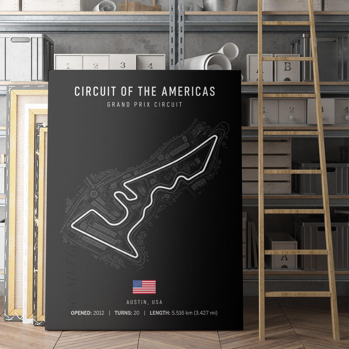 Austin Texas Grand Prix Race Track Map