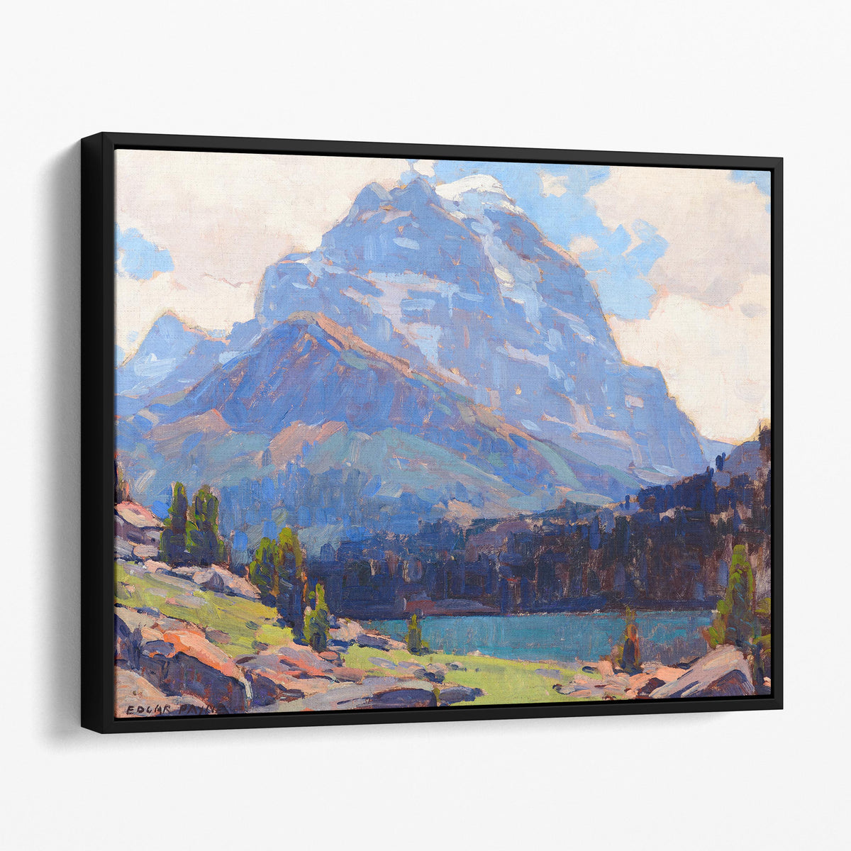 Shadowed Peaks - Edgar Payne