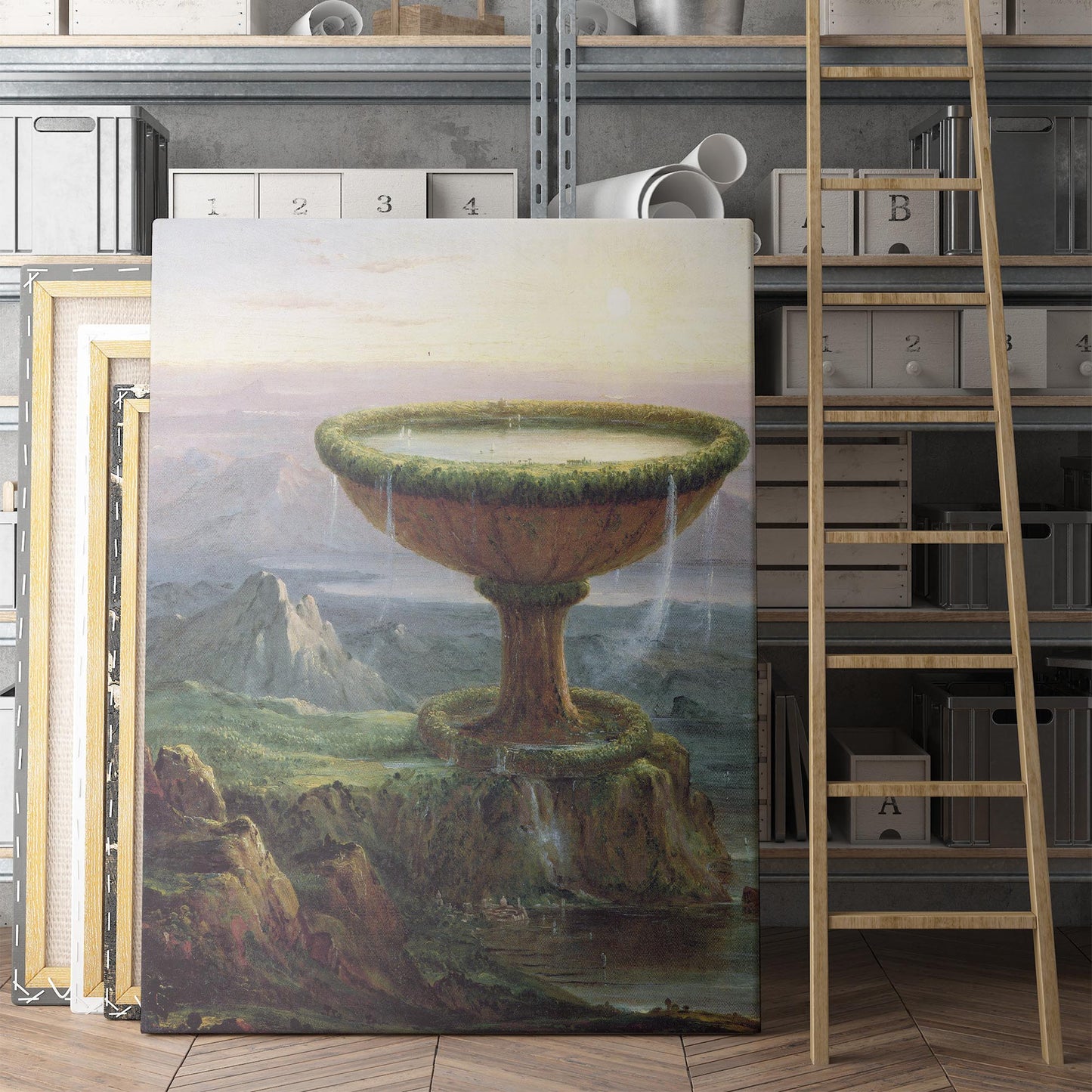 The Titan's Goblet - Thomas Cole