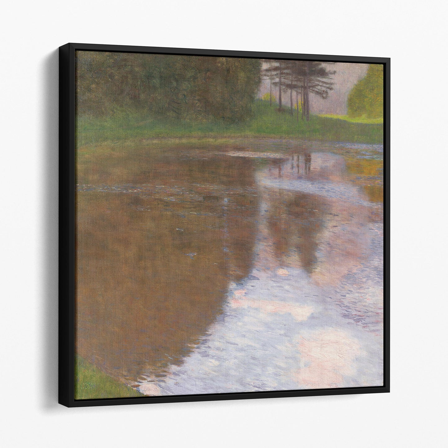A Morning by the Pond, 1899 by Gustav Klimt
