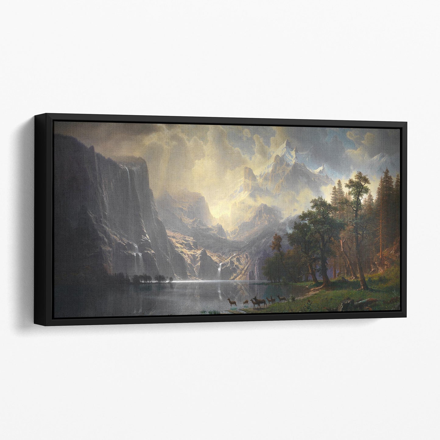 Among the Sierra Nevada, California (1868) by Albert Bierstadt
