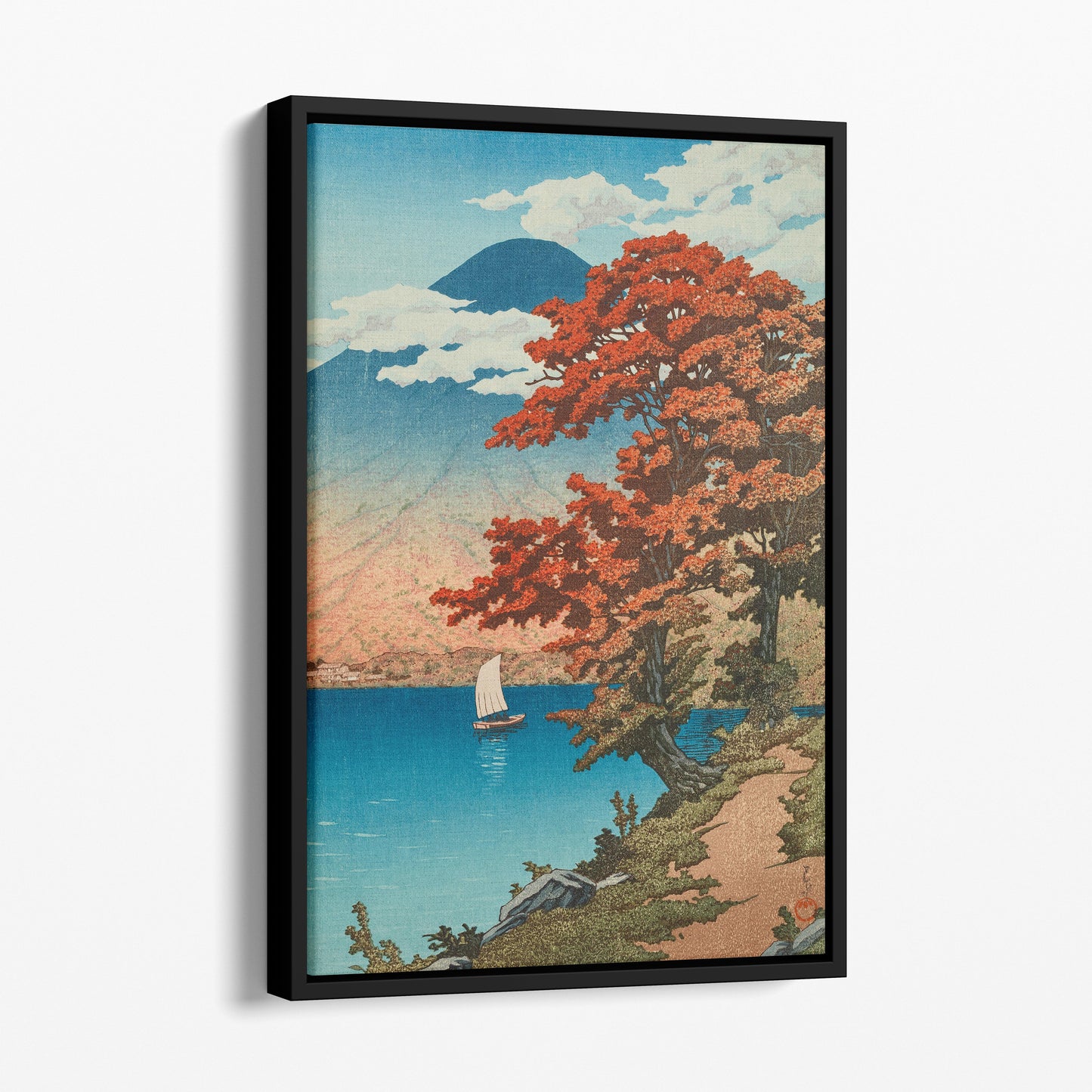 Lake Chuzenji at Nikko (1930) - Kawase Hasui