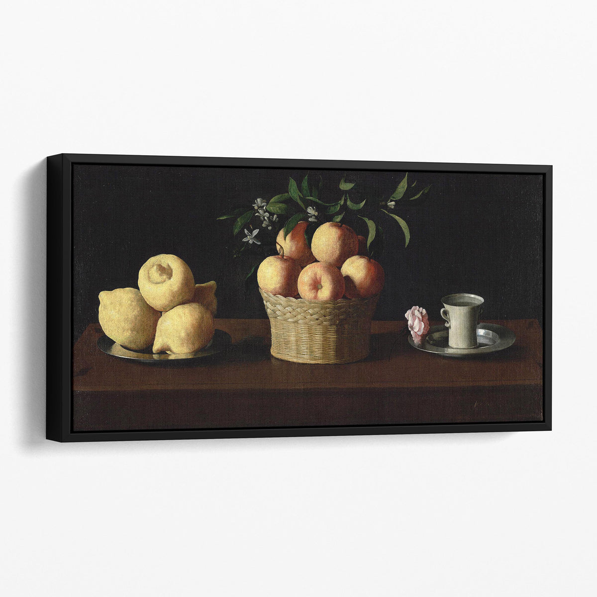Still Life with Lemons, Oranges and a Rose - Francisco de Zurbarán