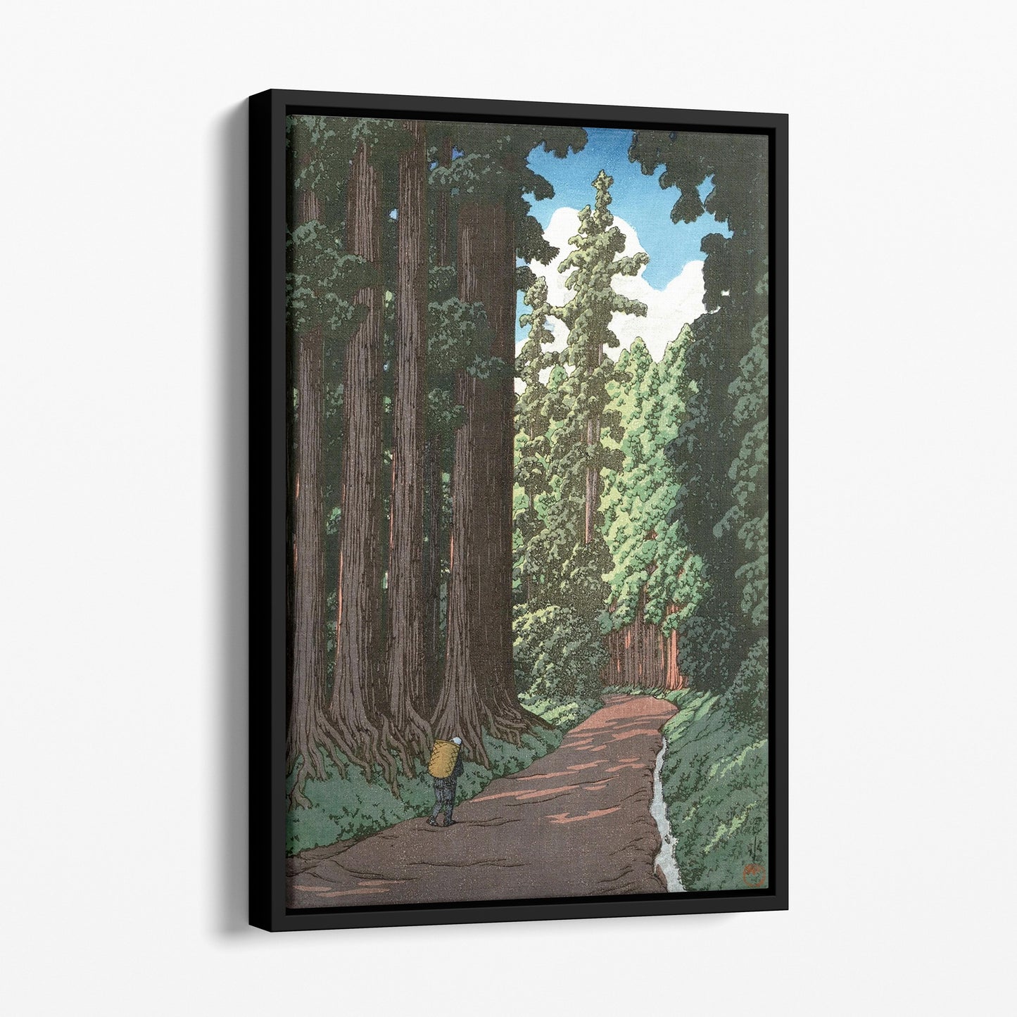 Road to Nikko by Kawase Hasui