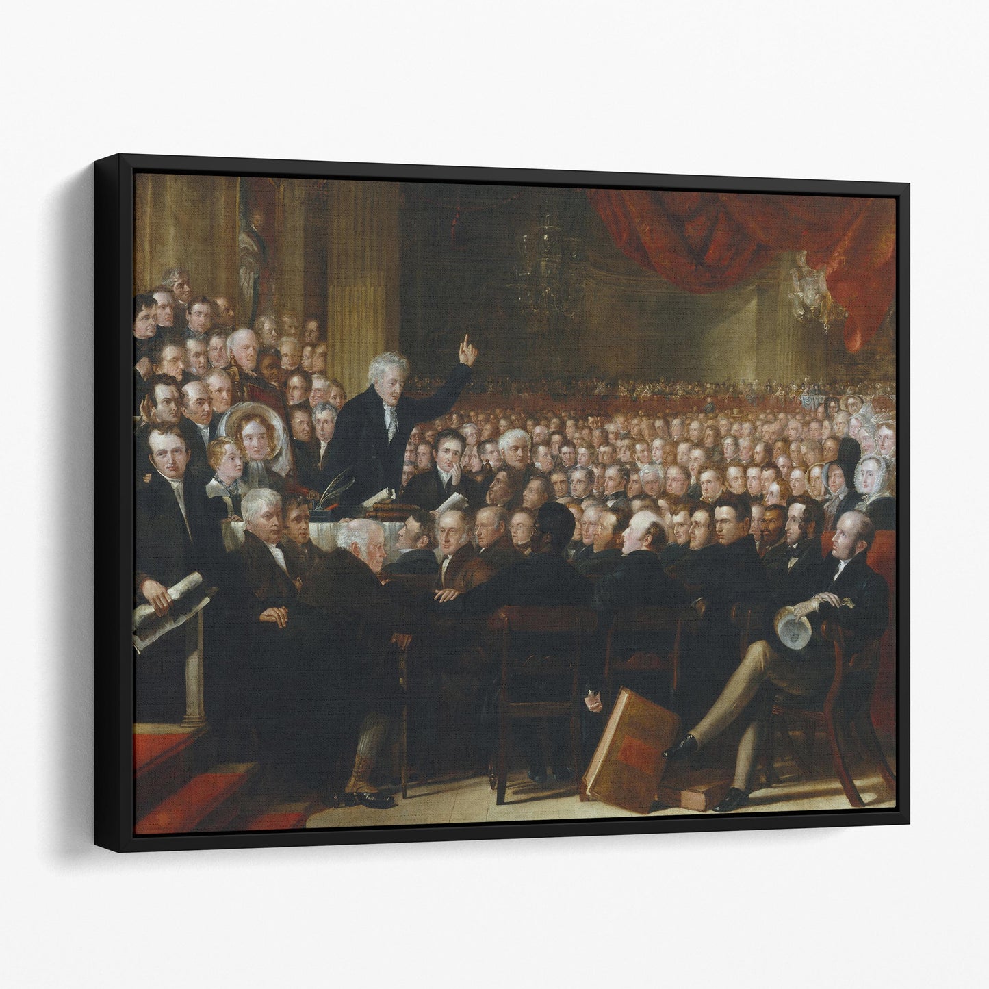 The Anti-Slavery Society Convention, 1840 by Benjamin Robert Haydon
