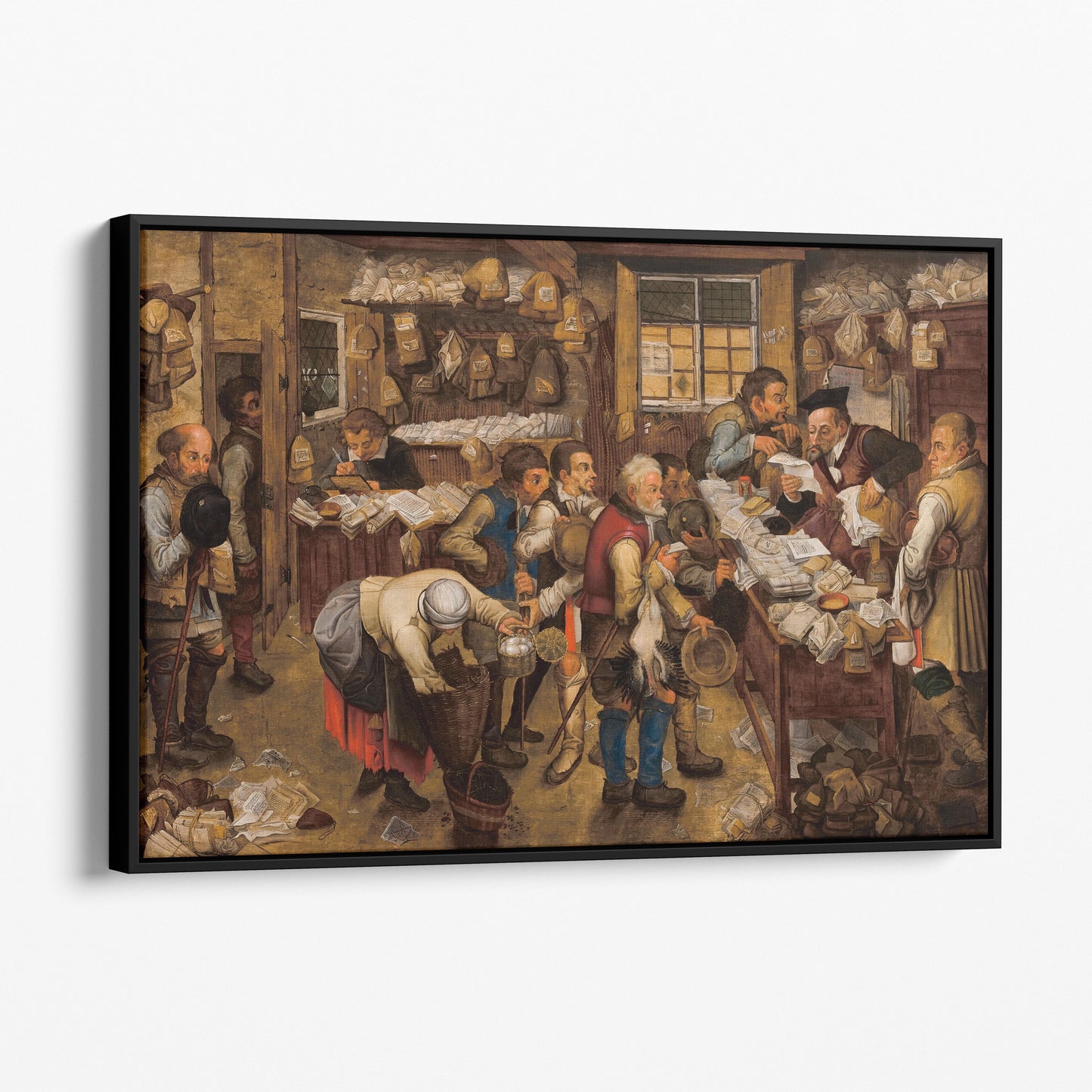 The Tax Collectors Office by Pieter Brueghel The Younger