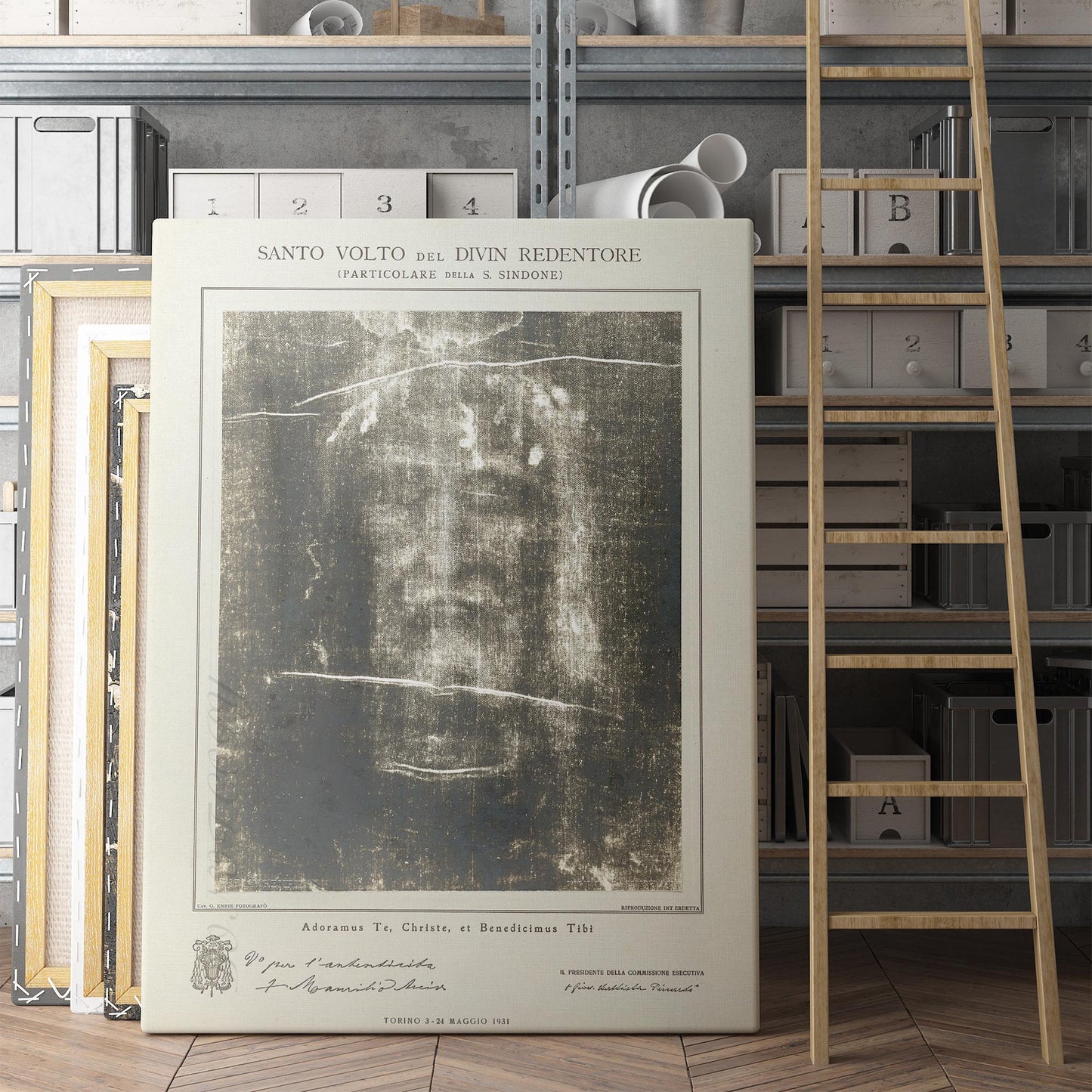 Holy Face of the Divine Redeemer - Shroud of Turin