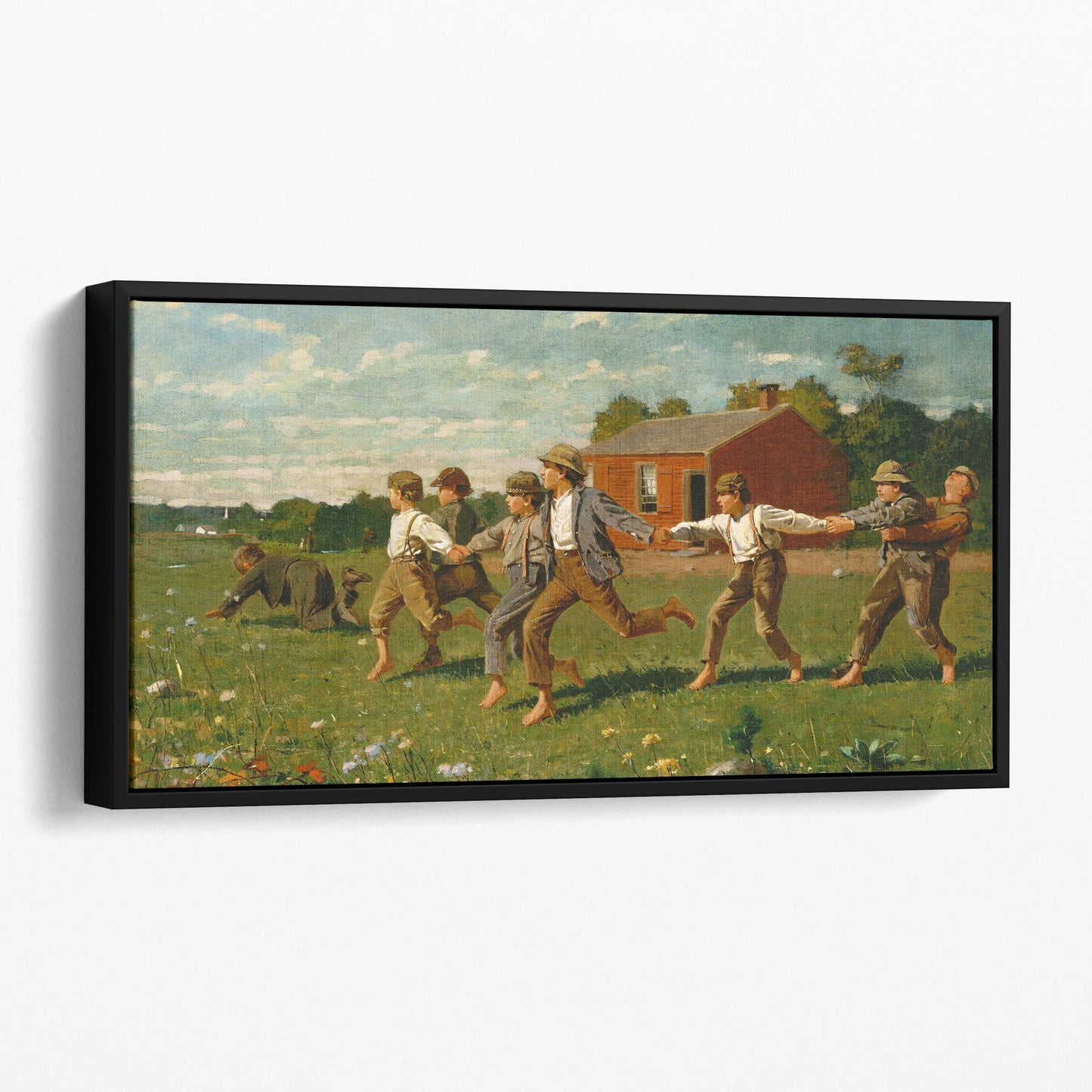 Snap the Whip by Winslow Homer