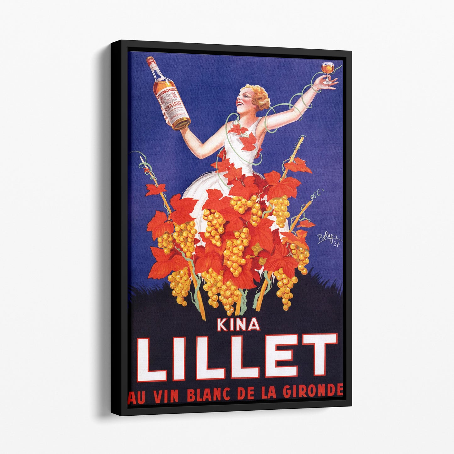Kina Lillet Vintage Drink Ad