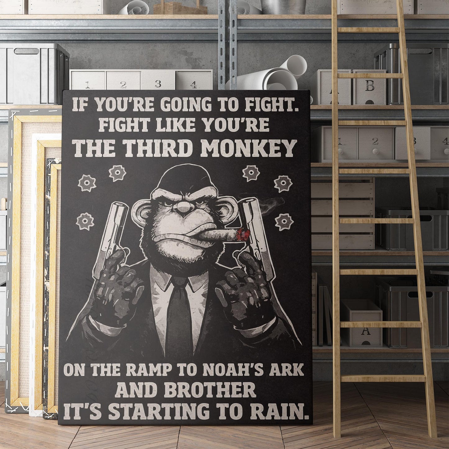 Noah's Ark Motivation Monkey